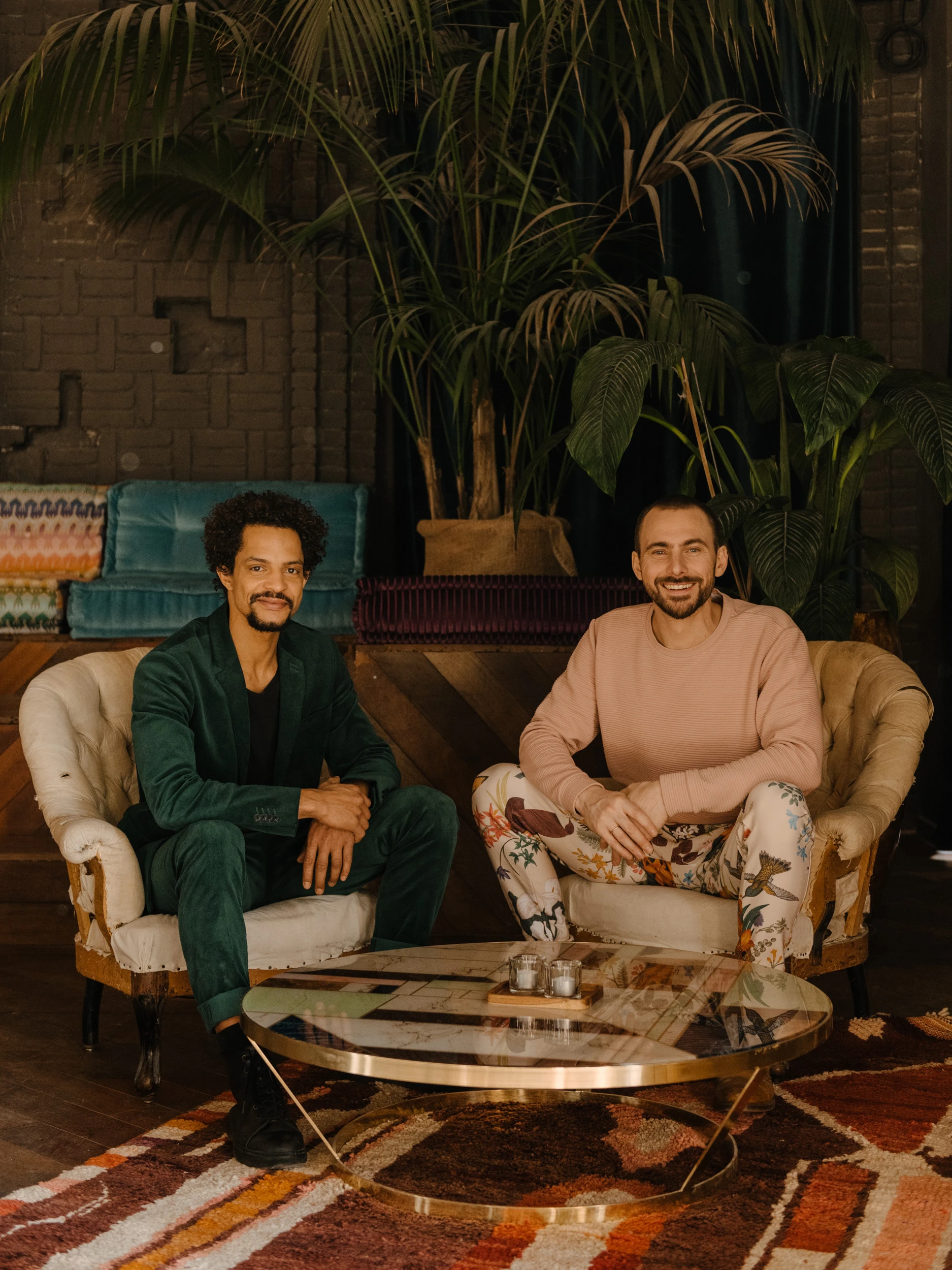 Oliver Mansaray and Daniel Scheppan