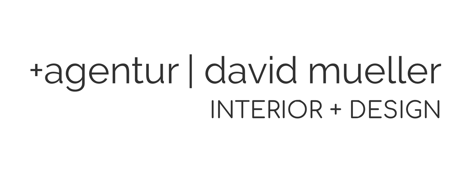 Logo de agentur david mueller INTERIOR DESIGN