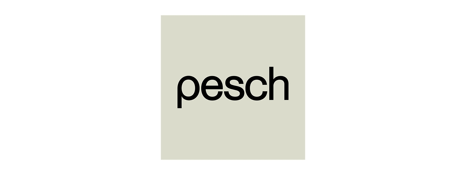 Logo for manufacturer pesch interieurs 