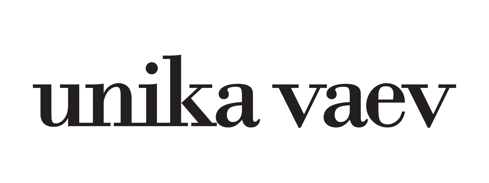 Logo for manufacturer Unika Vaev.