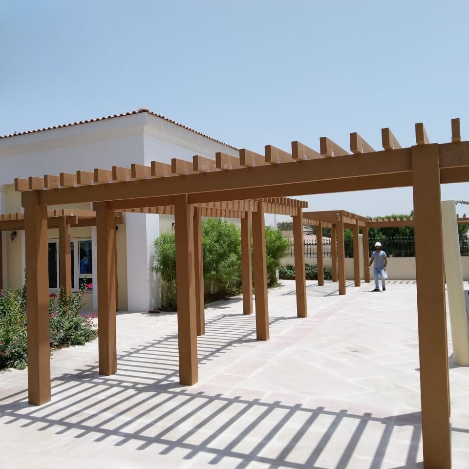 Display product Ecolegno pergola from manufacturer Saimex