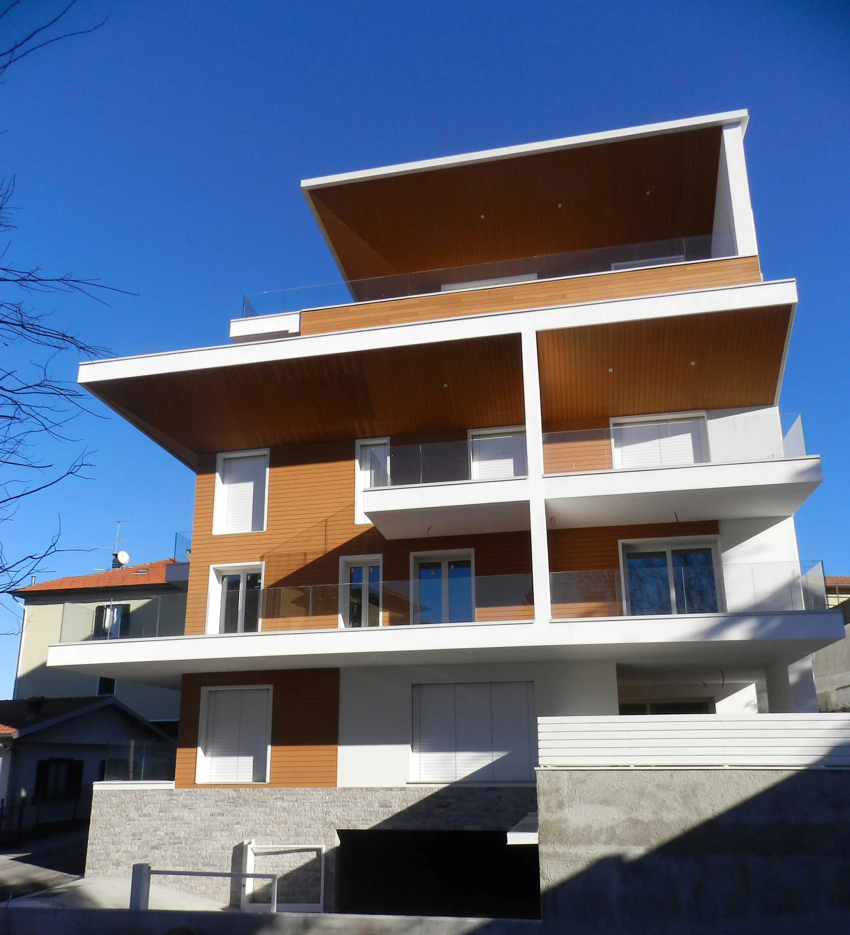 Saimex - Ecolegno wall cladding