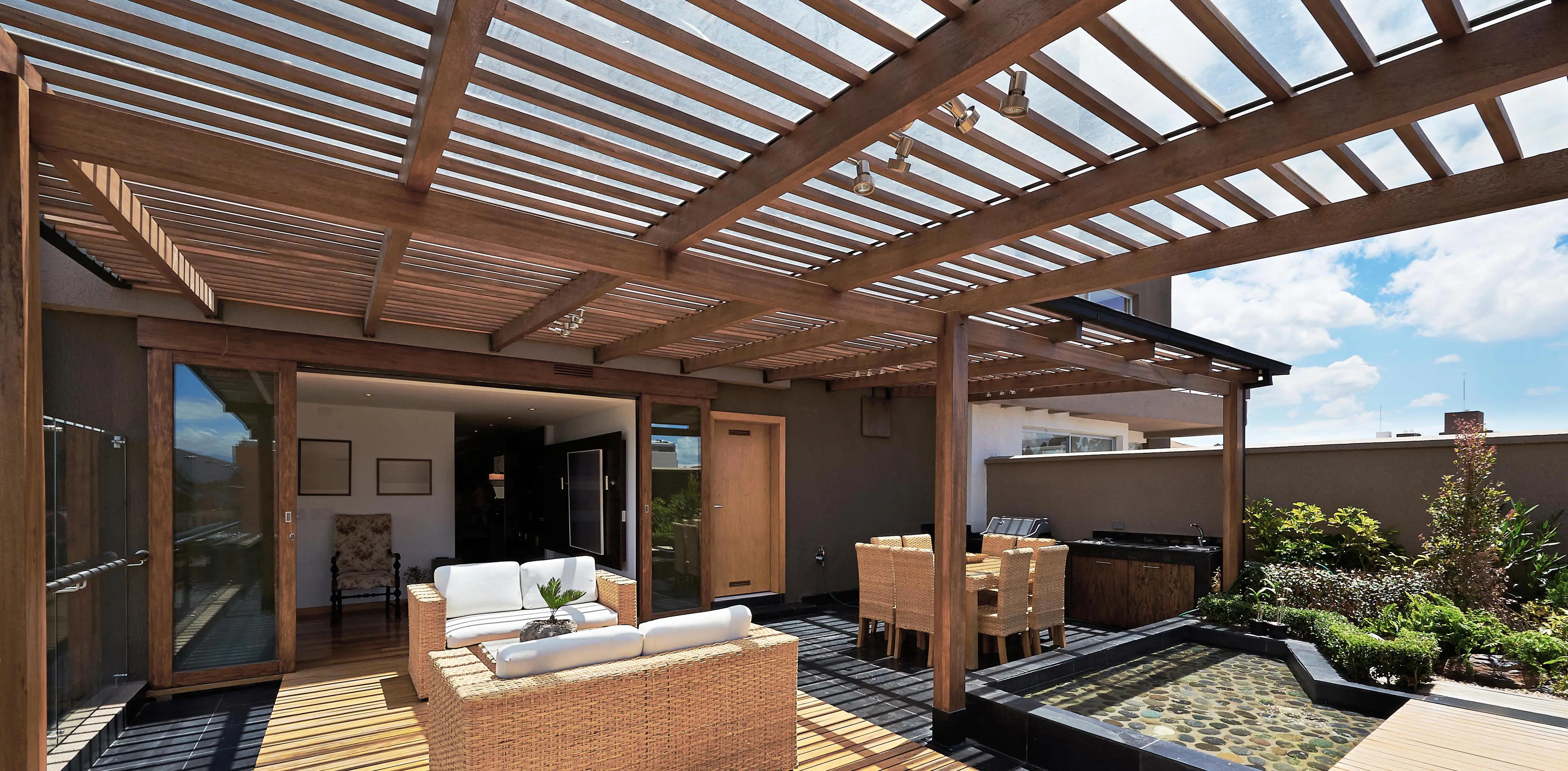 Saimex - Ecolegno pergola