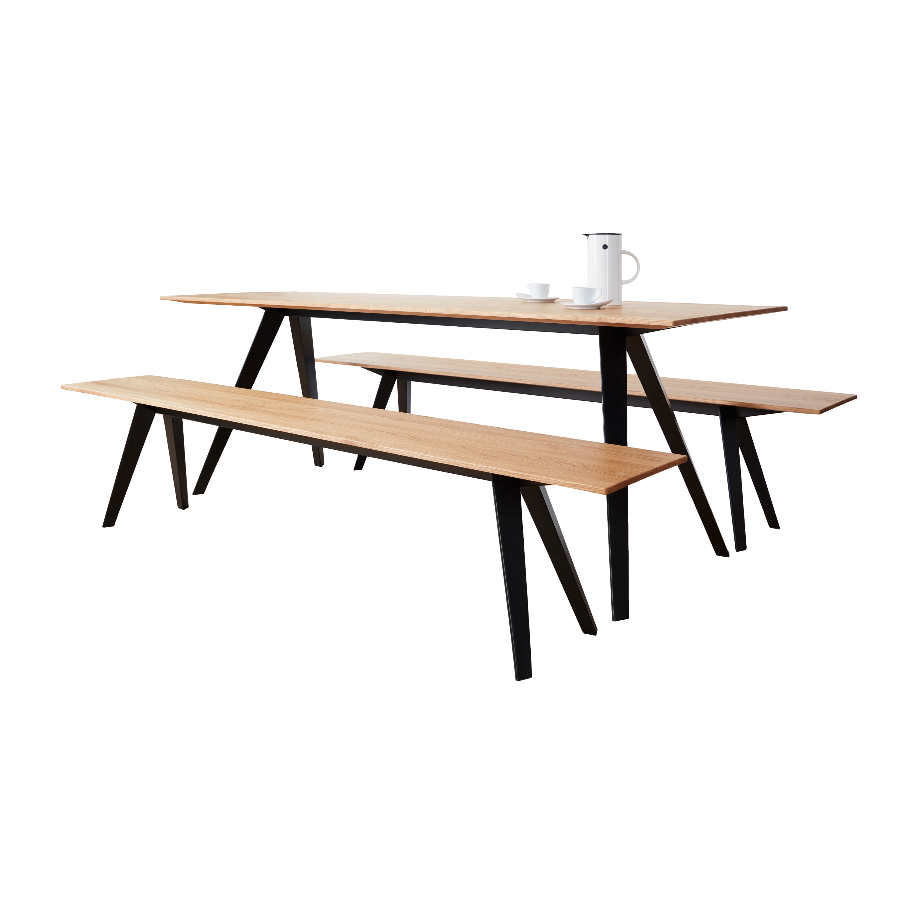 Mostra il prodotto Knikke – foldable bench & table del produttore NEUVONFRISCH