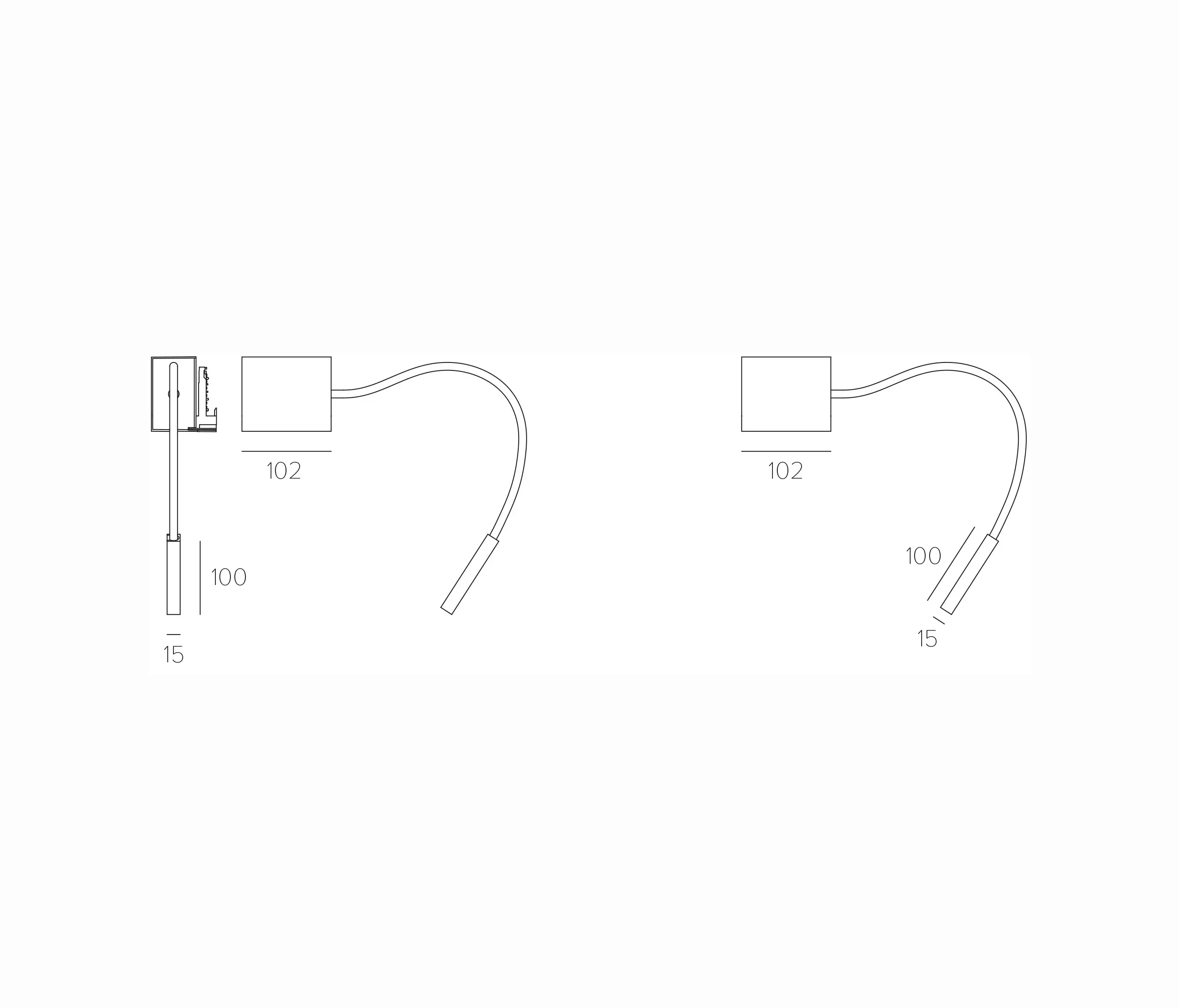 Letroh - NODO FURNITURE | NUO - RIGHT light, white