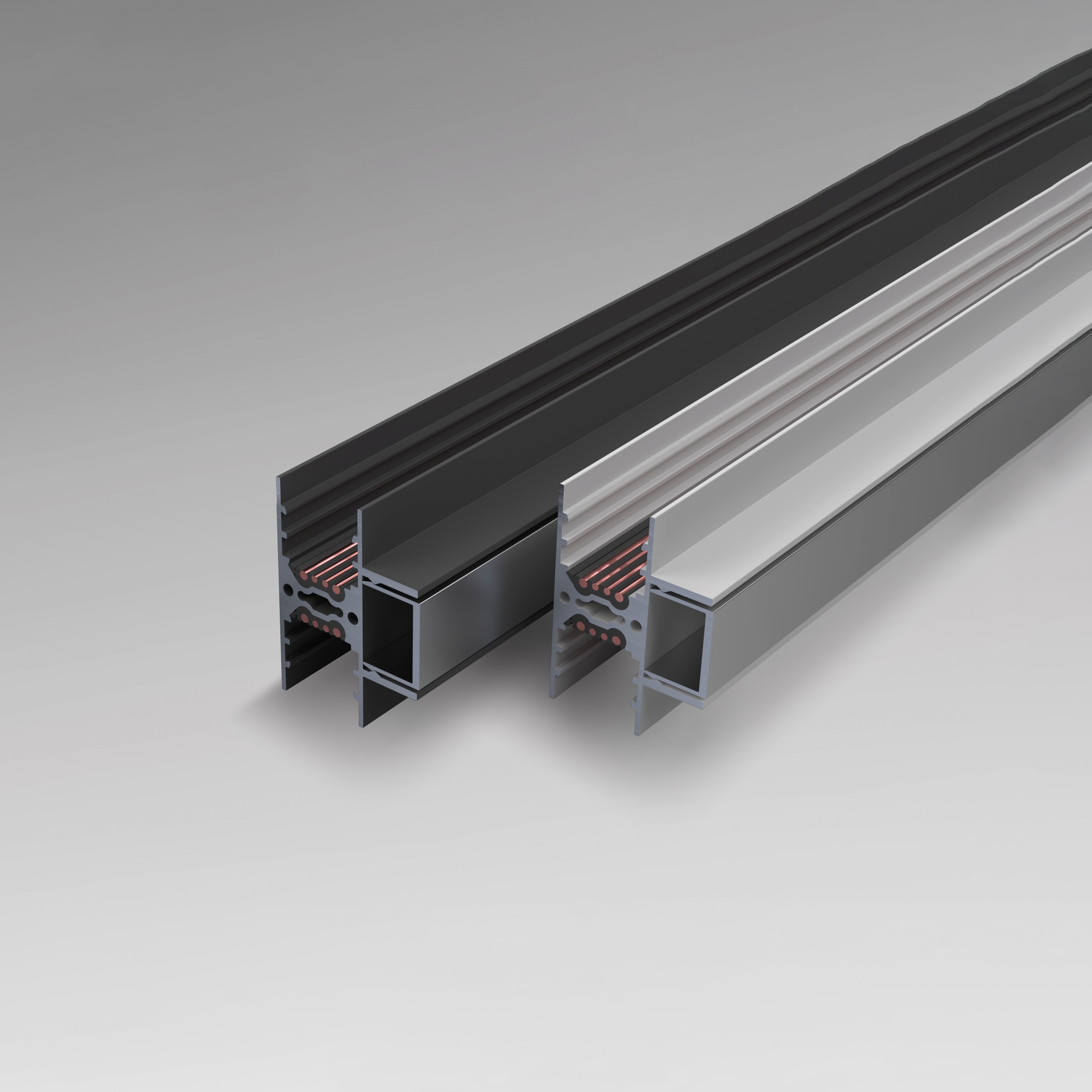 Afficher le produit VIAVAI | INTRO - System, Wall Track DUO du fabricant Letroh