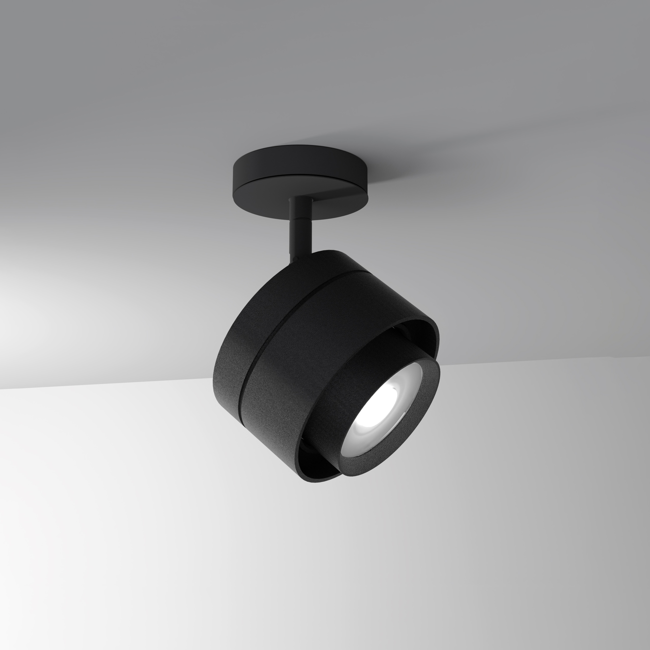 Display product SURFACE | ZOOM - Adjustable ceiling spot from manufacturer Letroh