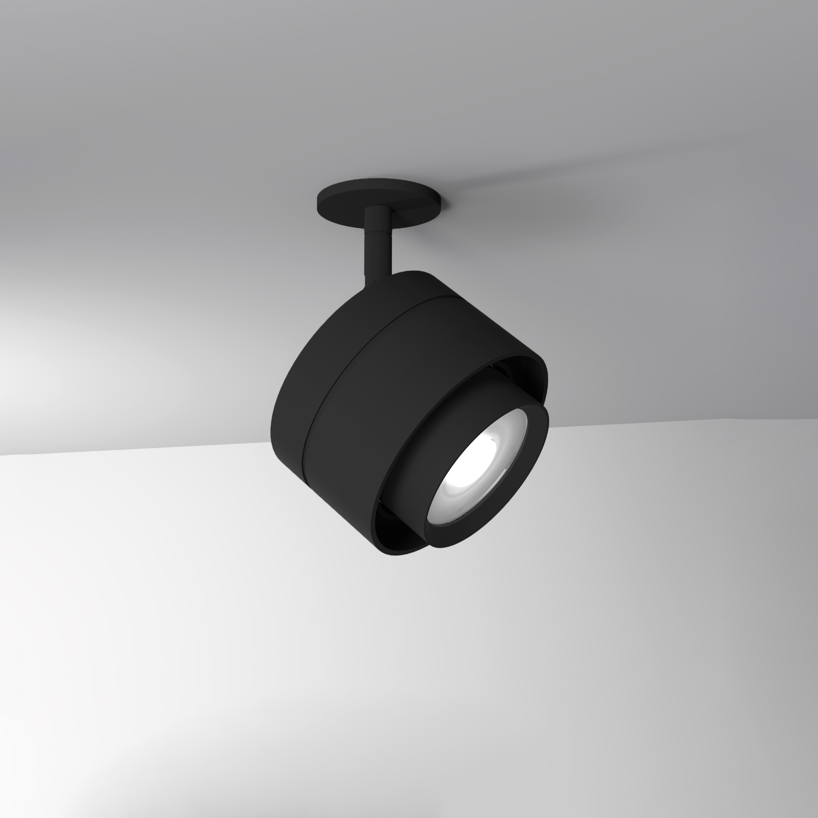 Display product SURFACE | ZOOM - Adjustable recessed spot from manufacturer Letroh