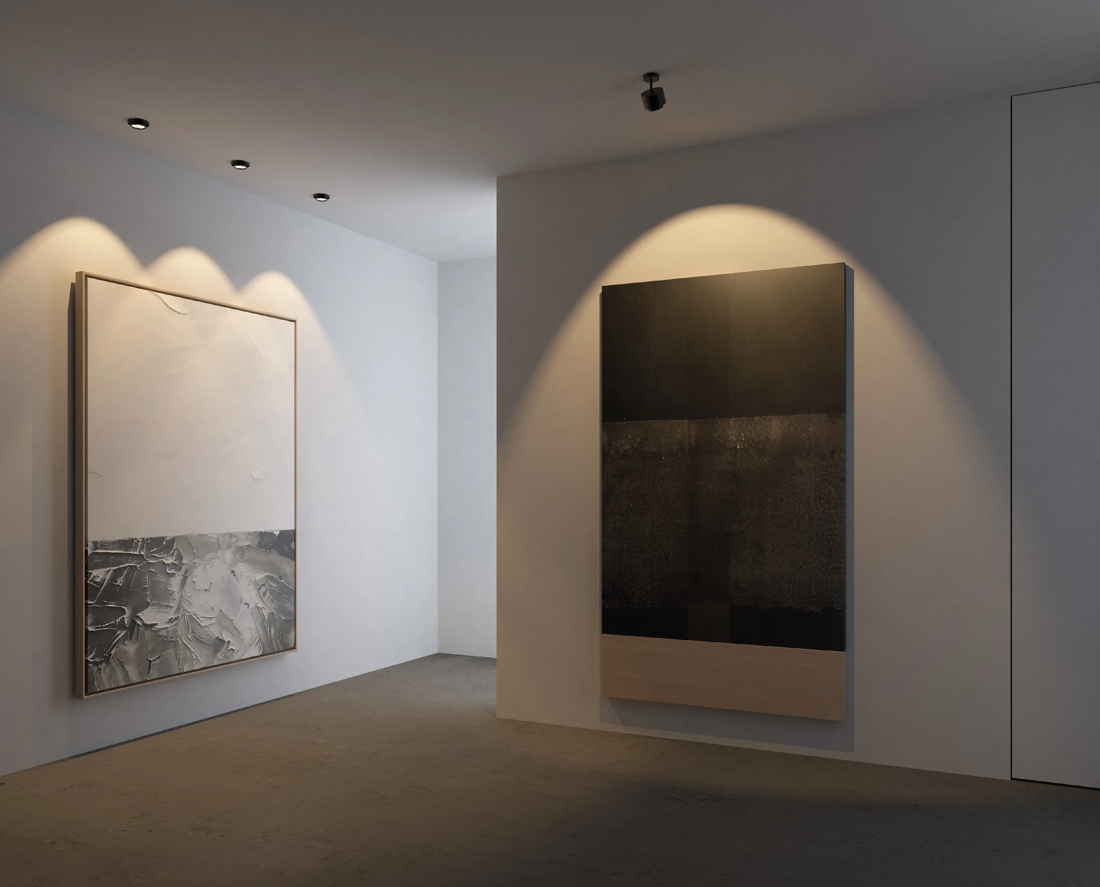 Letroh - SURFACE | ZOOM - Recessed spot, black