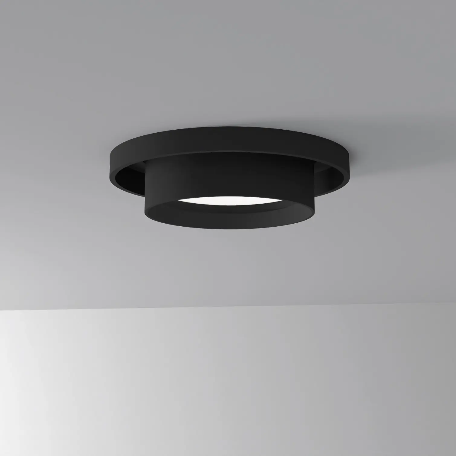 Letroh - SURFACE | ZOOM - Recessed spot, black