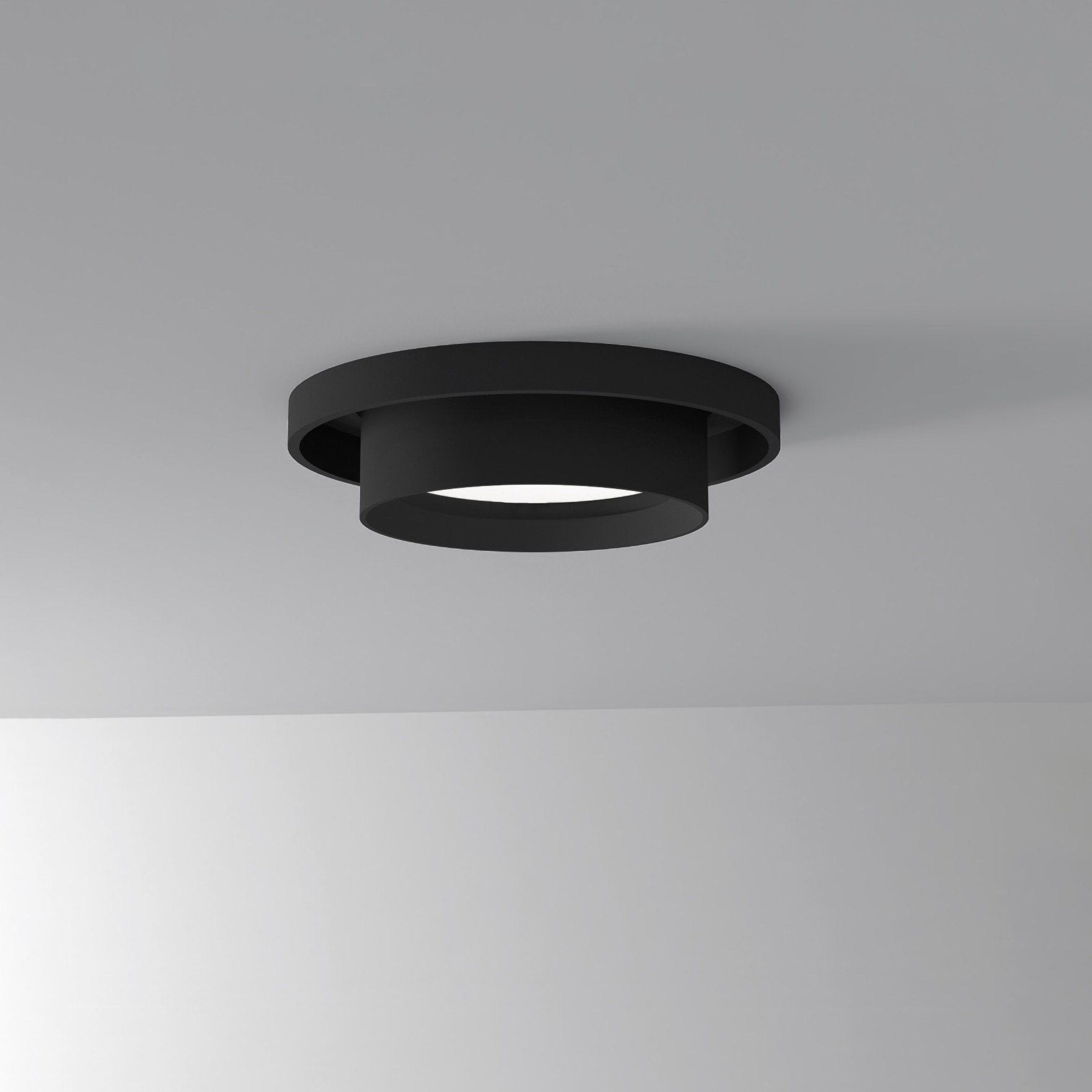 Display product SURFACE | ZOOM - Recessed spot, black from manufacturer Letroh