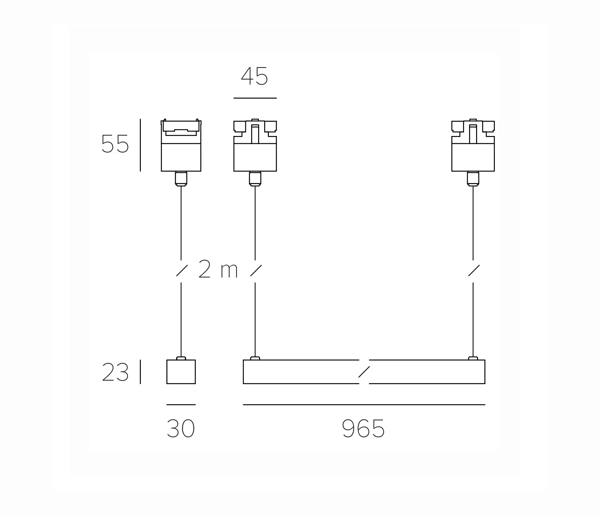 Letroh - LEVEL | STUDIO - Suspension Dark