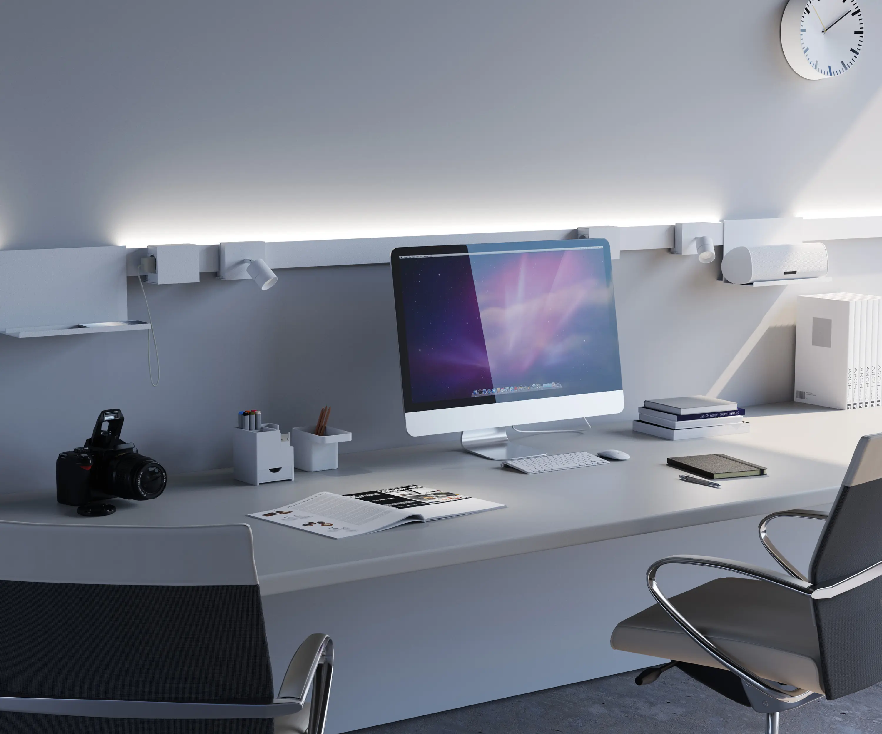 Letroh - NODO FURNITURE | MINI - Adjustable light source, white