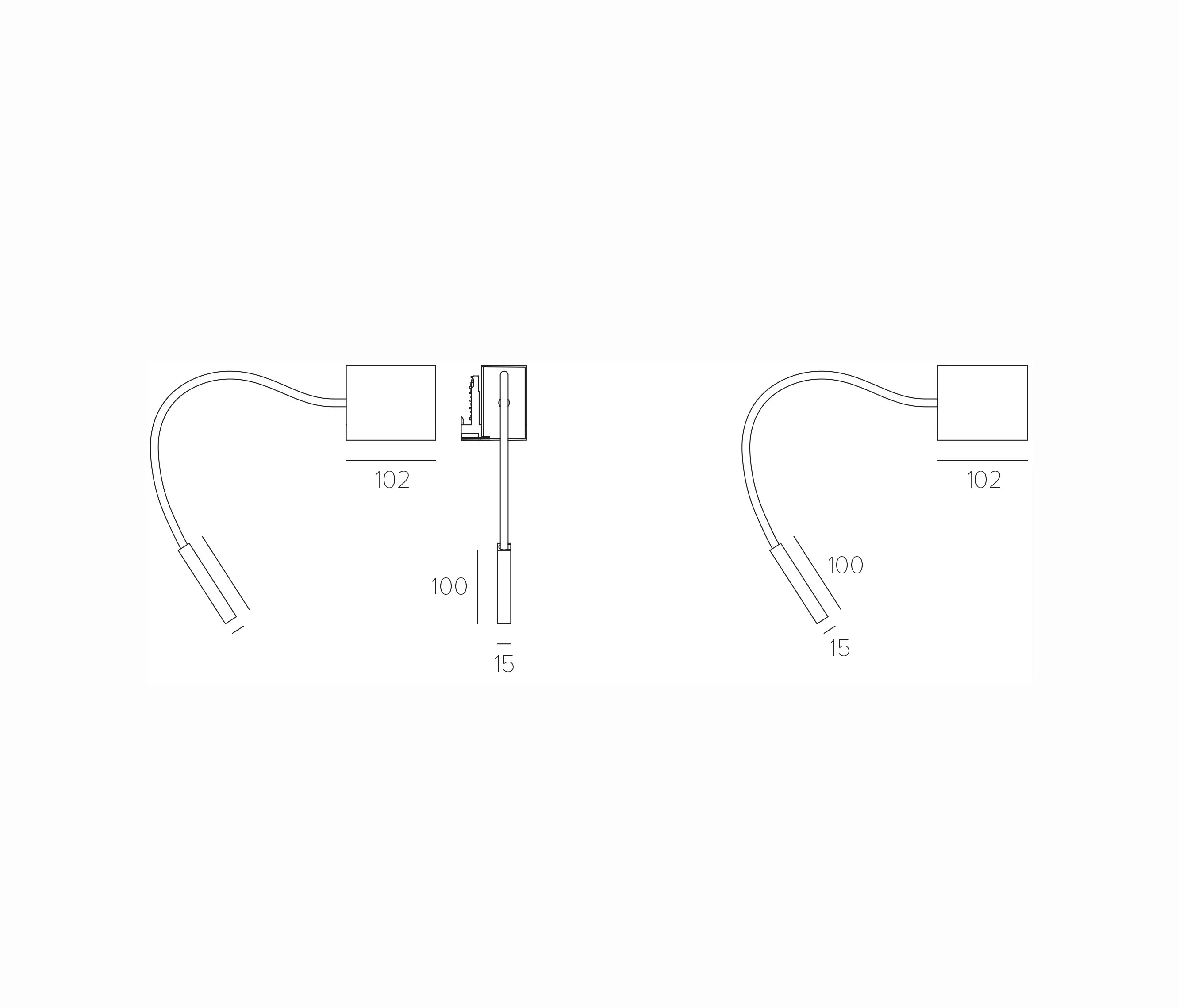 Letroh - NODO FURNITURE | NUO - LEFT light, white