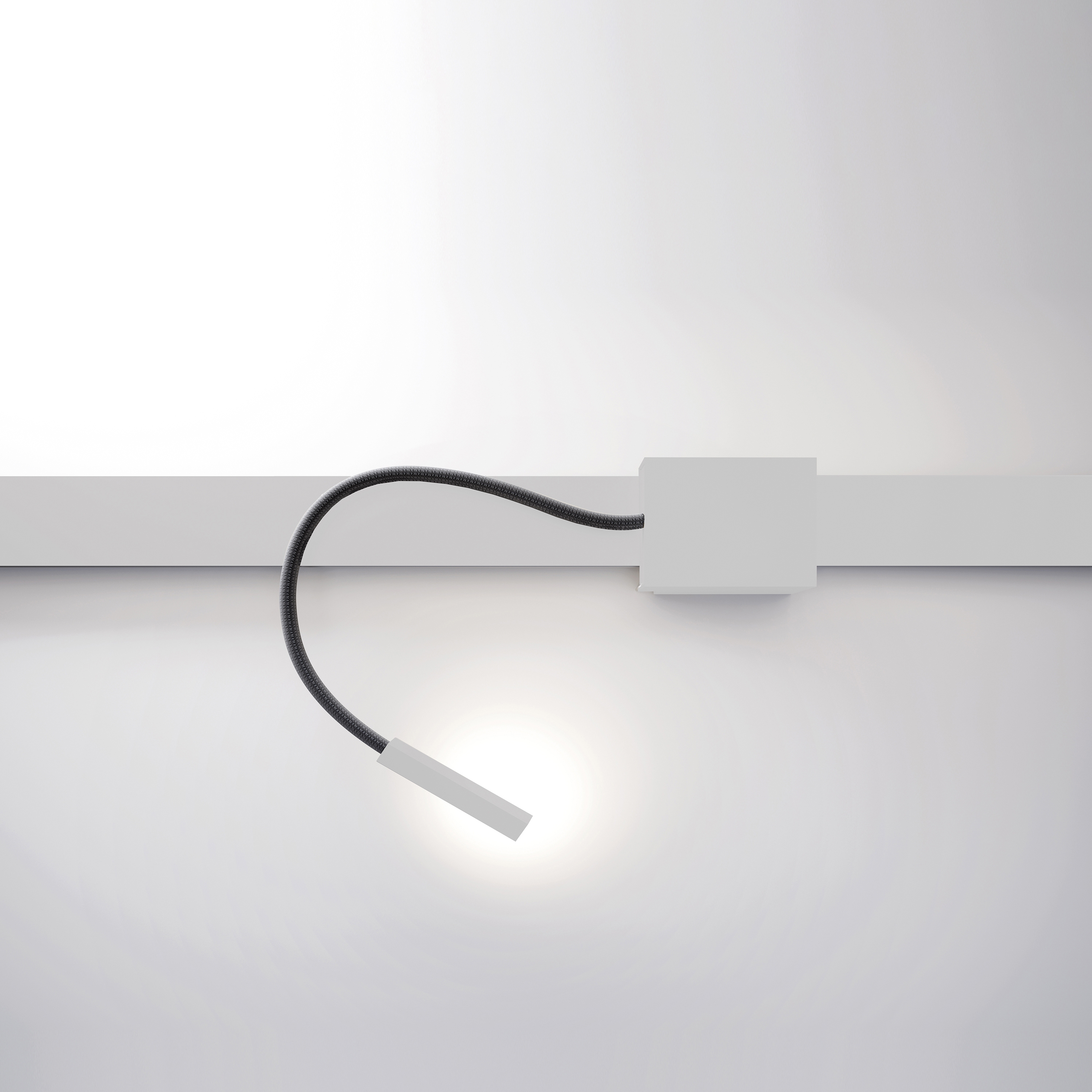 NODO FURNITURE | NUO - Luce SINISTRA, bianco