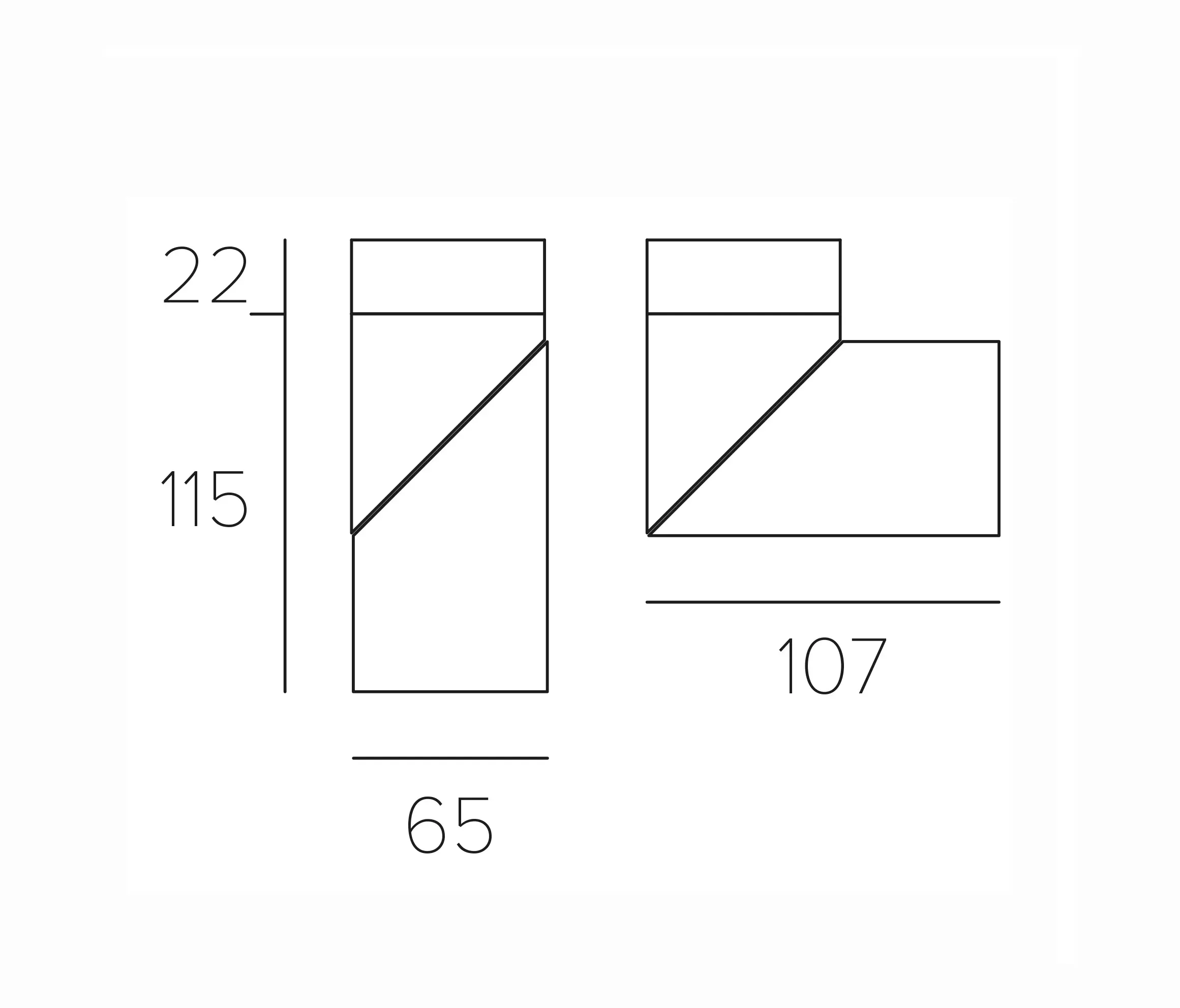 Letroh - SURFACE | BOB - Wall/ceiling spot, black