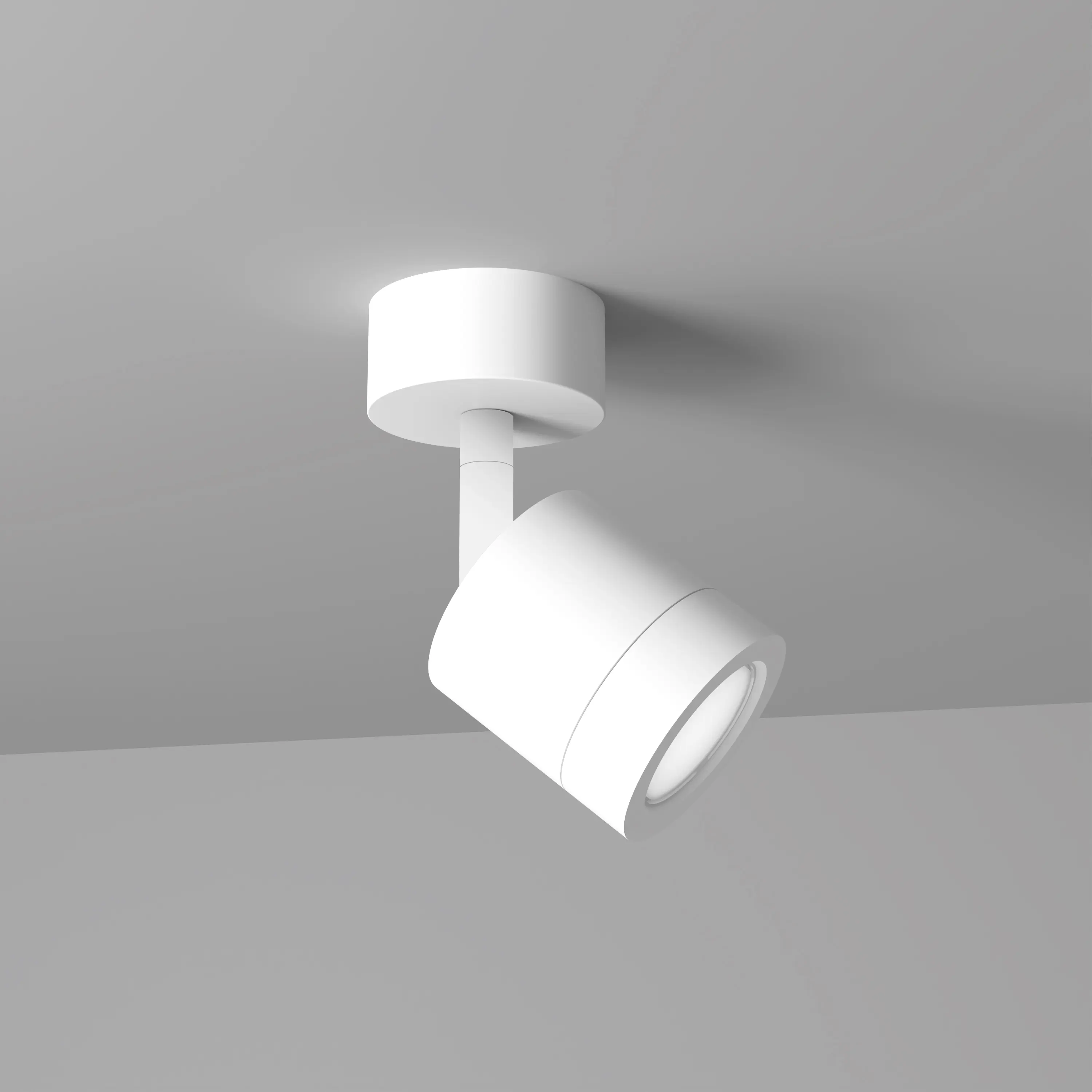 Letroh - SURFACE | MINI - Adjustable ceiling light source, white