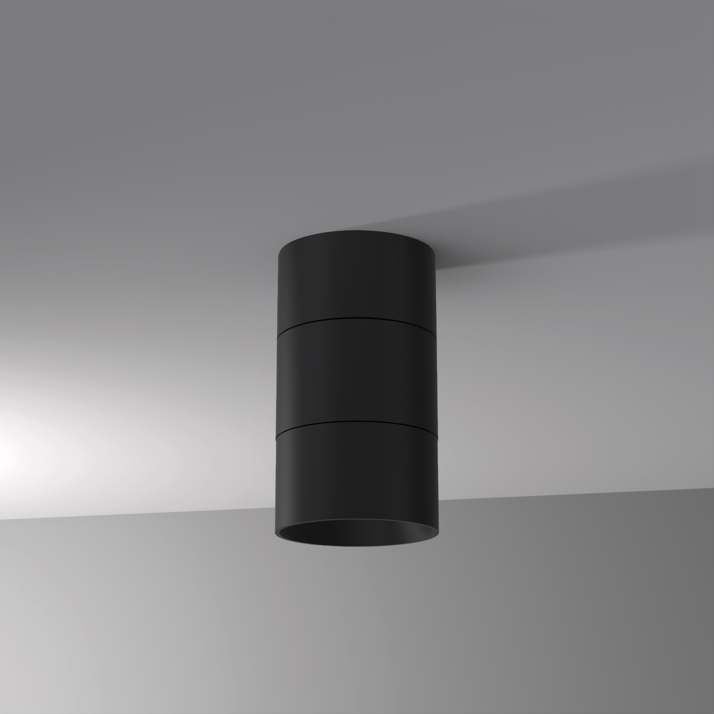 Display product SURFACE | MINI - Ceiling Dark light source from manufacturer Letroh