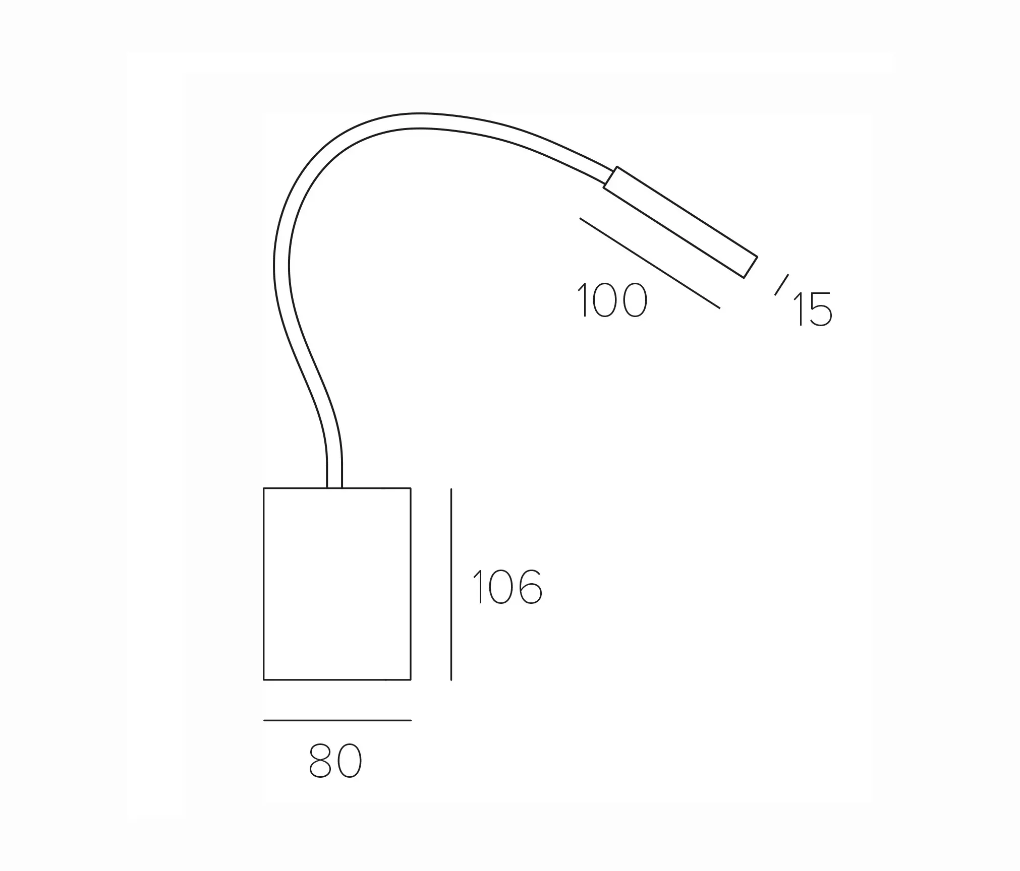Letroh - SURFACE | NUO - Reading light, black