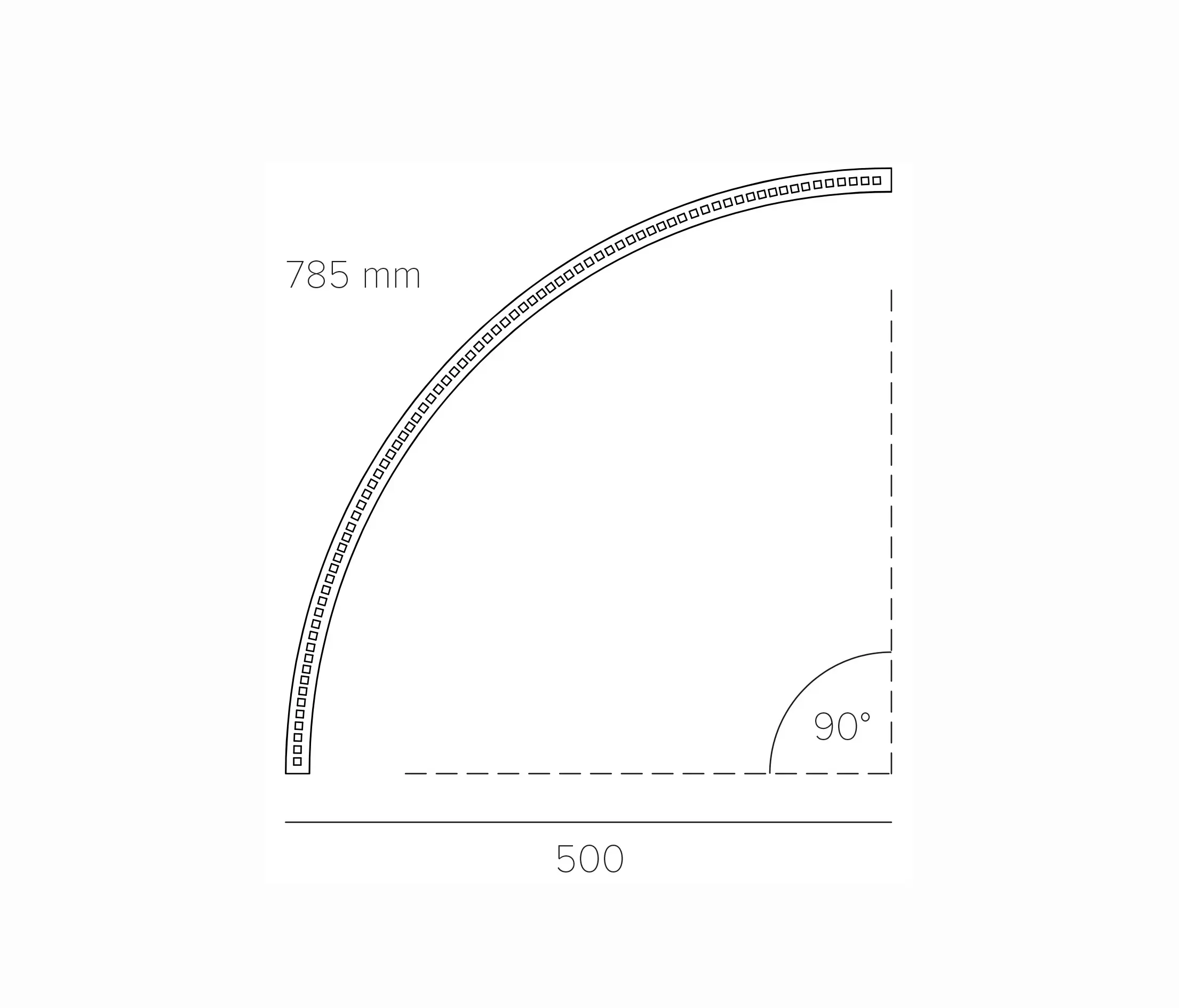 Letroh - VIAVAI | LED BOARD - Curved LED board