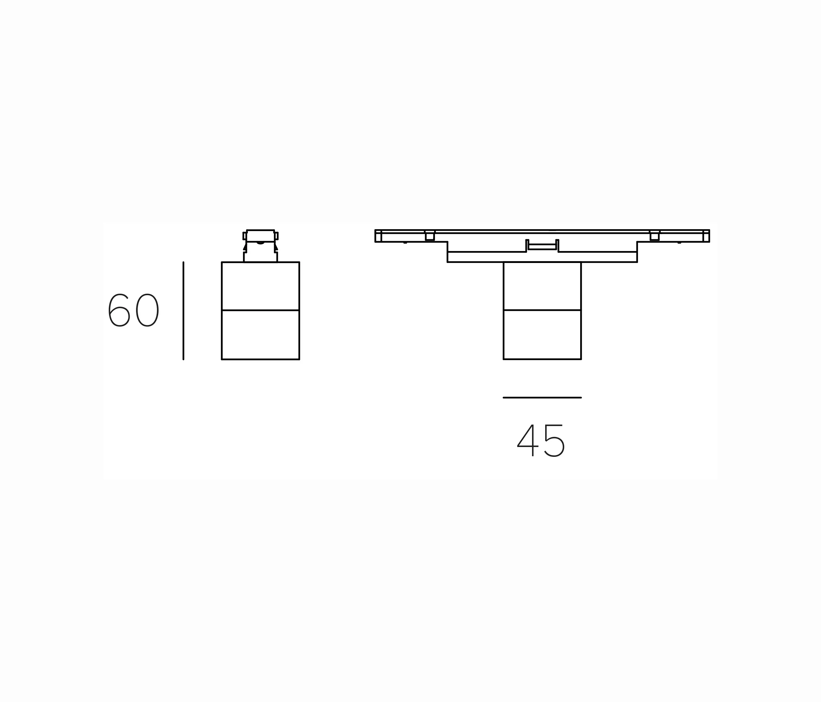 Letroh - VIAVAI | MINI - Fixed Dark light source