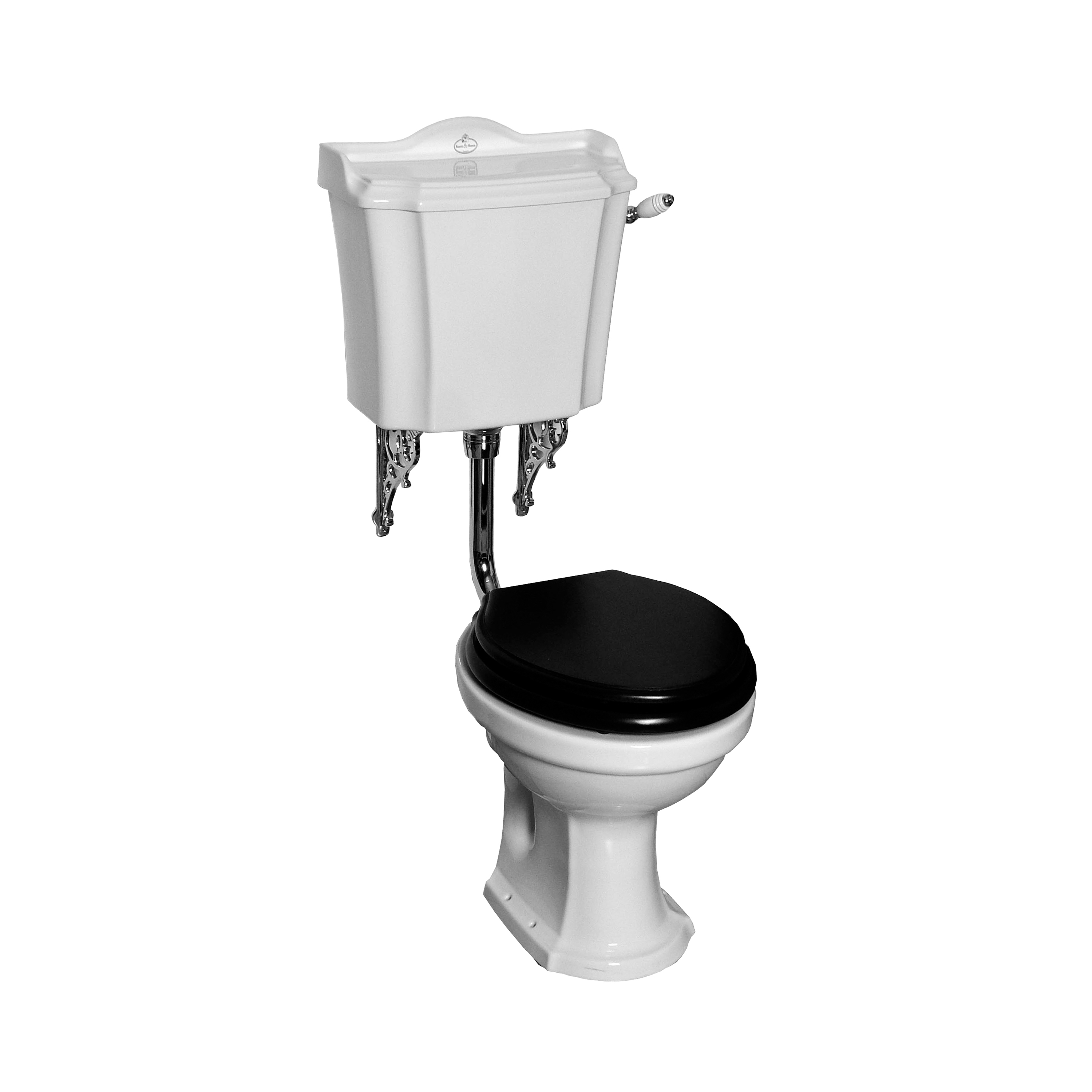Mostra il prodotto London low level toilet with handle Horizontal outlet del produttore Kenny & Mason