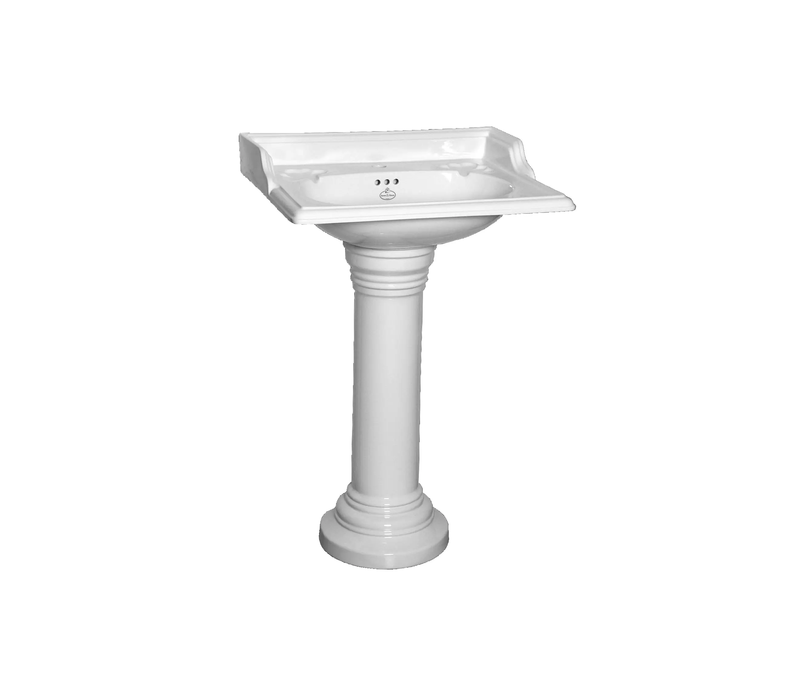 Kenny & Mason - Oxford basin with plain pedestal