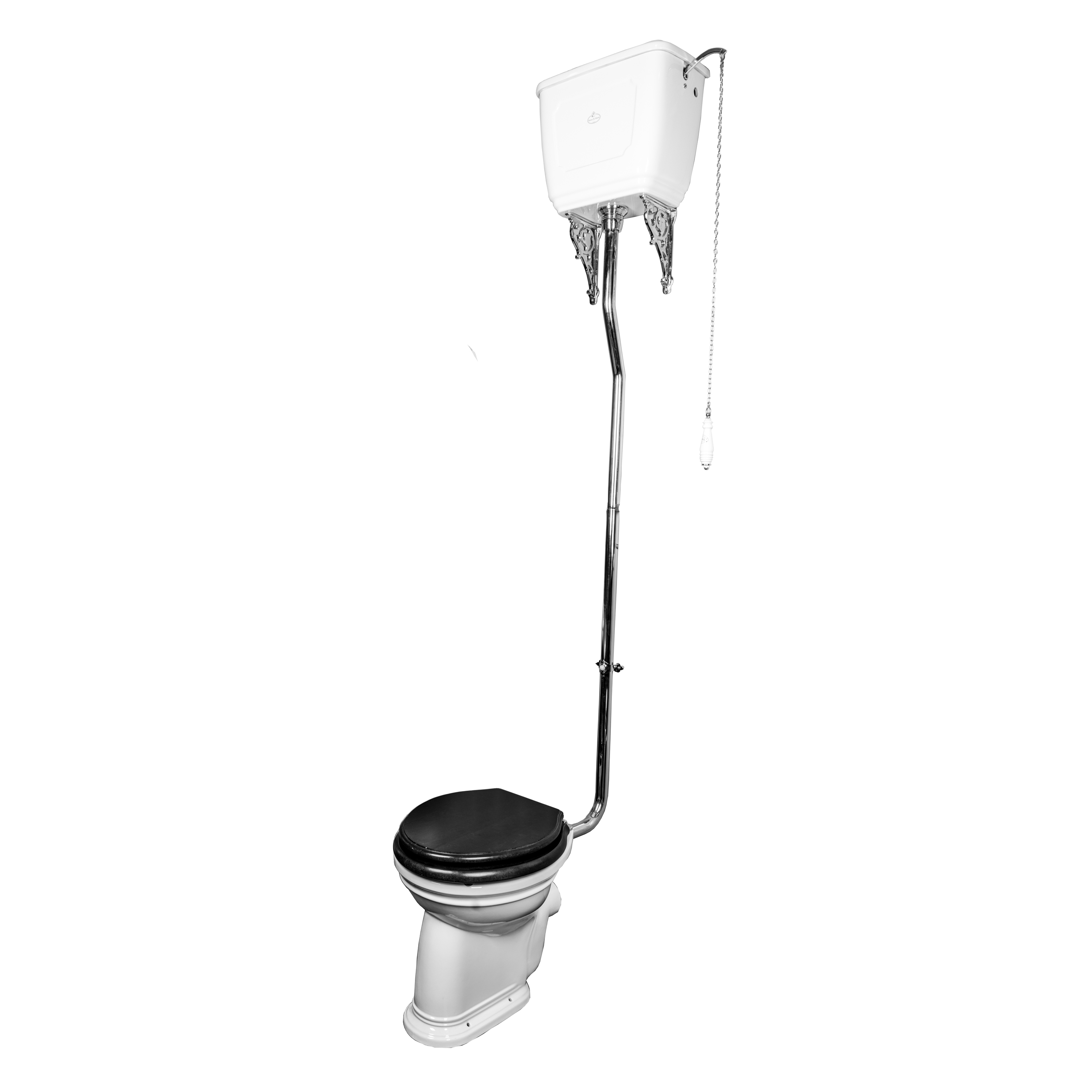Mostra il prodotto Oxford high level toilet with pull Horizontal outlet del produttore Kenny & Mason