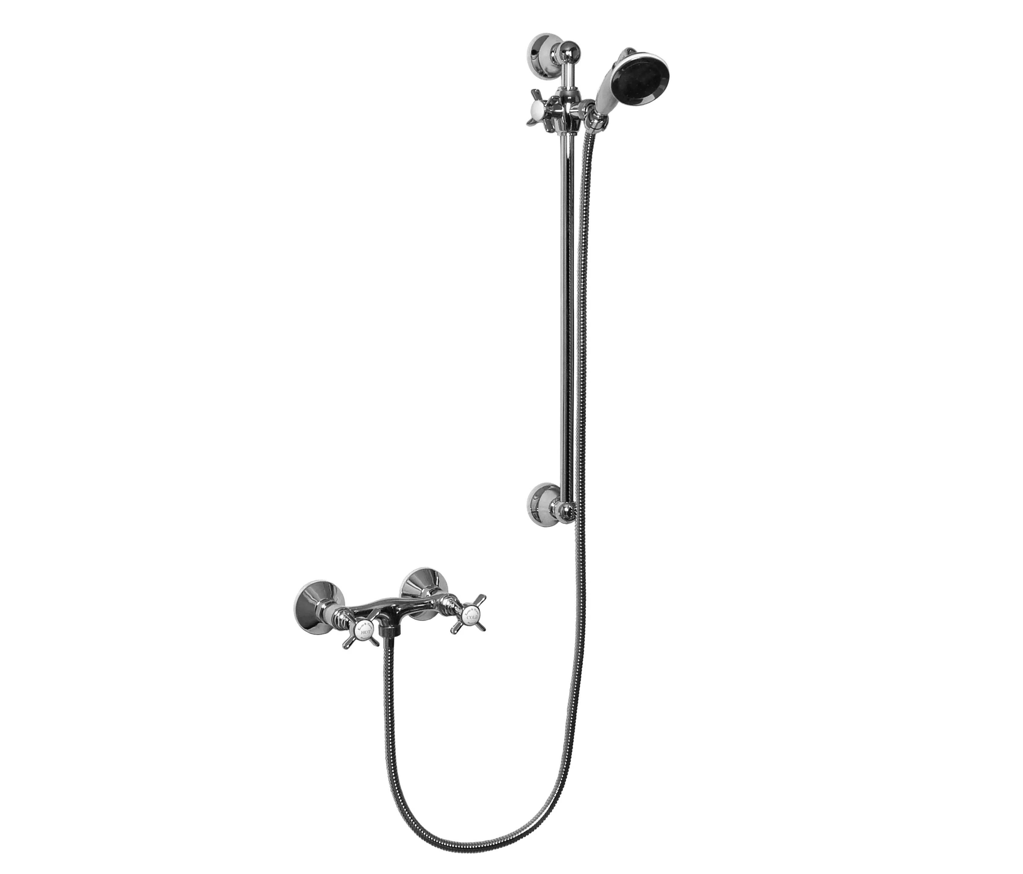 Kenny & Mason - Manual shower mixer with handset on sliding rail