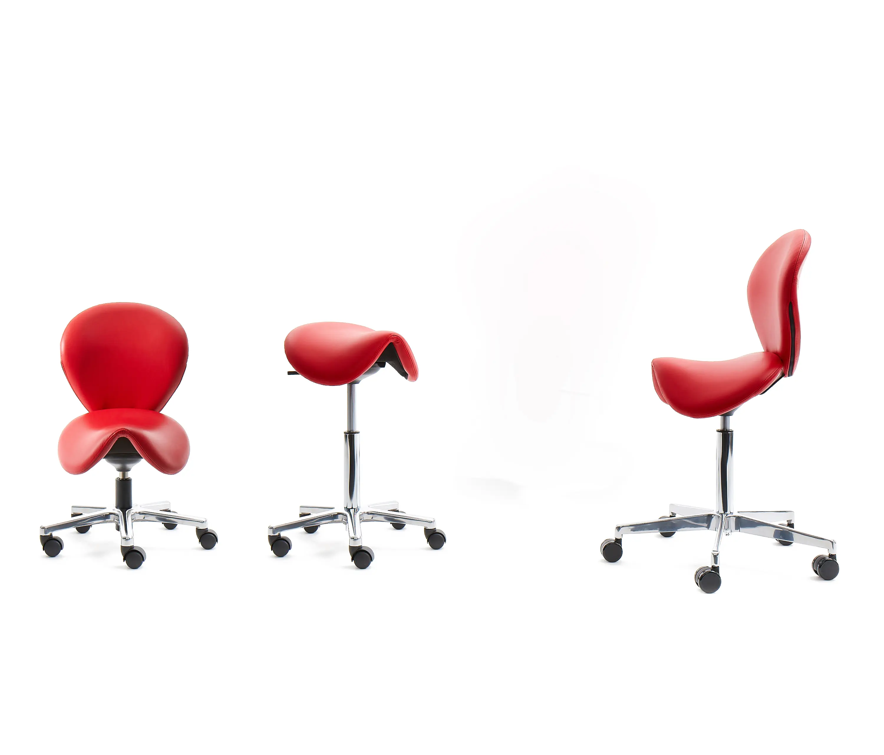 lento - sella | Saddle chair with backrest