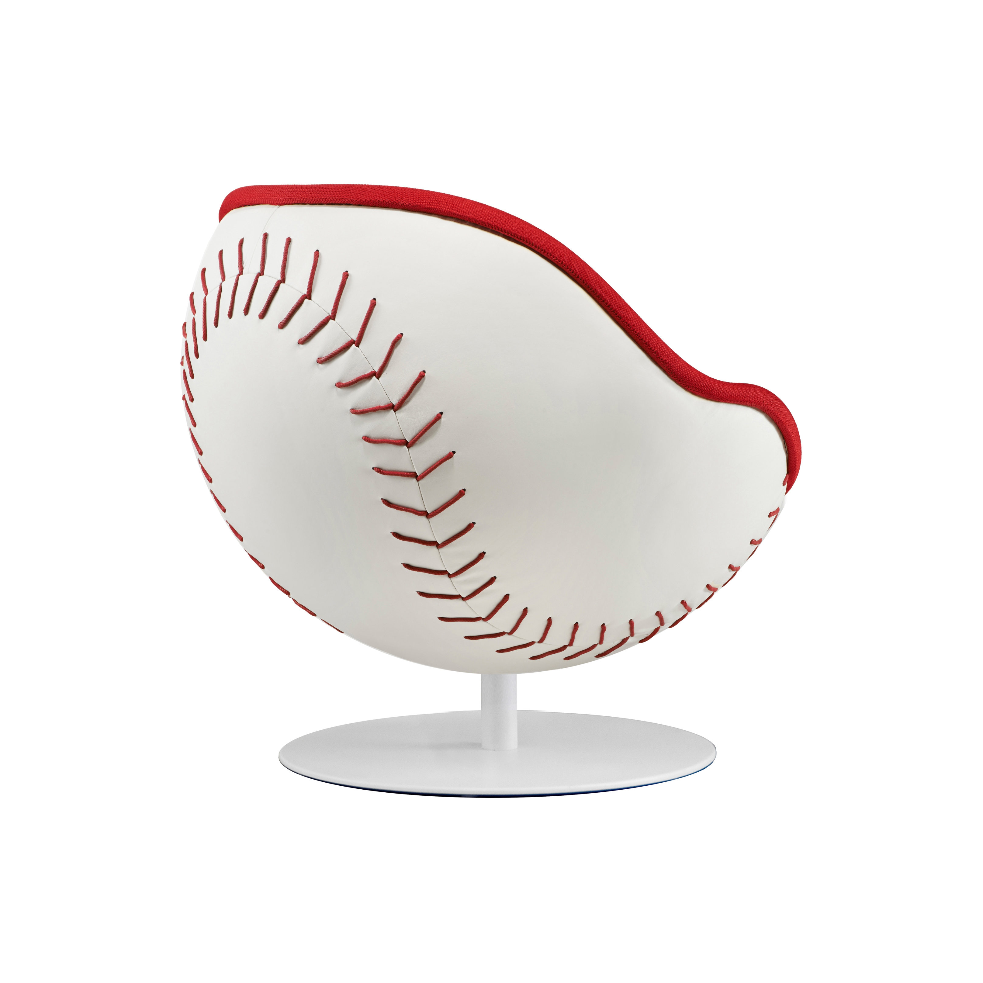 Afficher le produit lillus homerun | baseball lounge chair / dinner chair du fabricant lento
