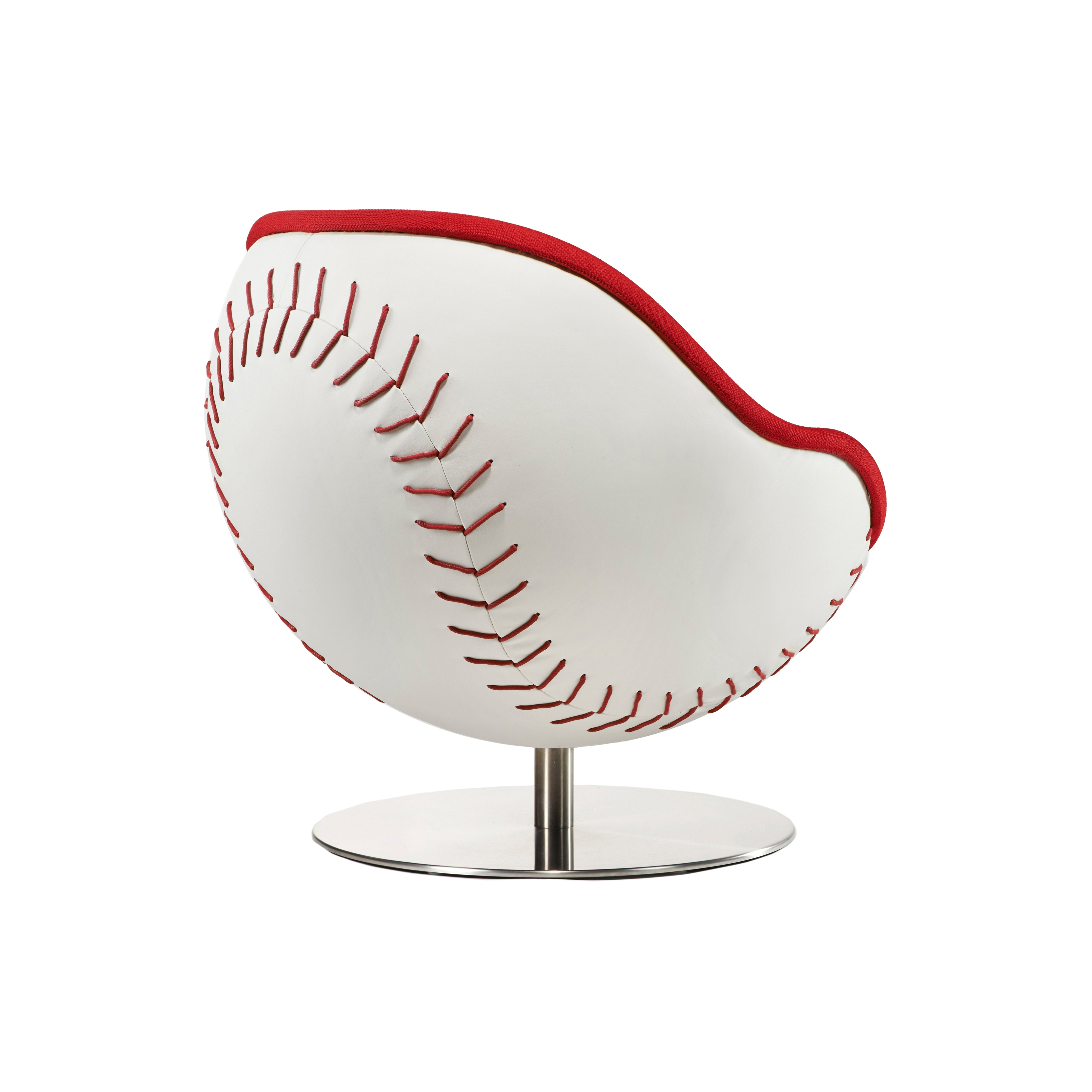 Afficher le produit lillus homerun | baseball lounge chair / dinner chair du fabricant lento