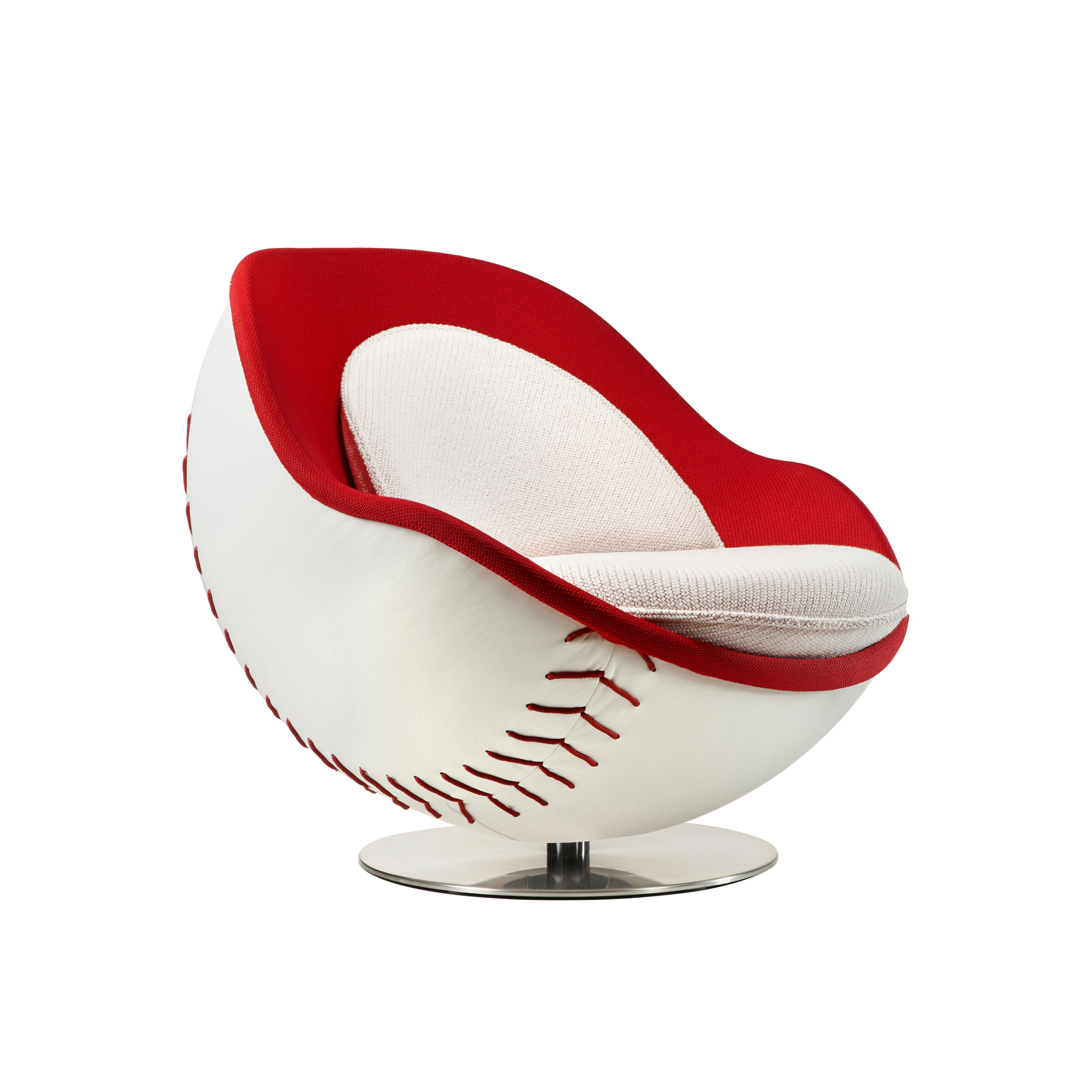 Afficher le produit lillus homerun | baseball lounge chair du fabricant lento