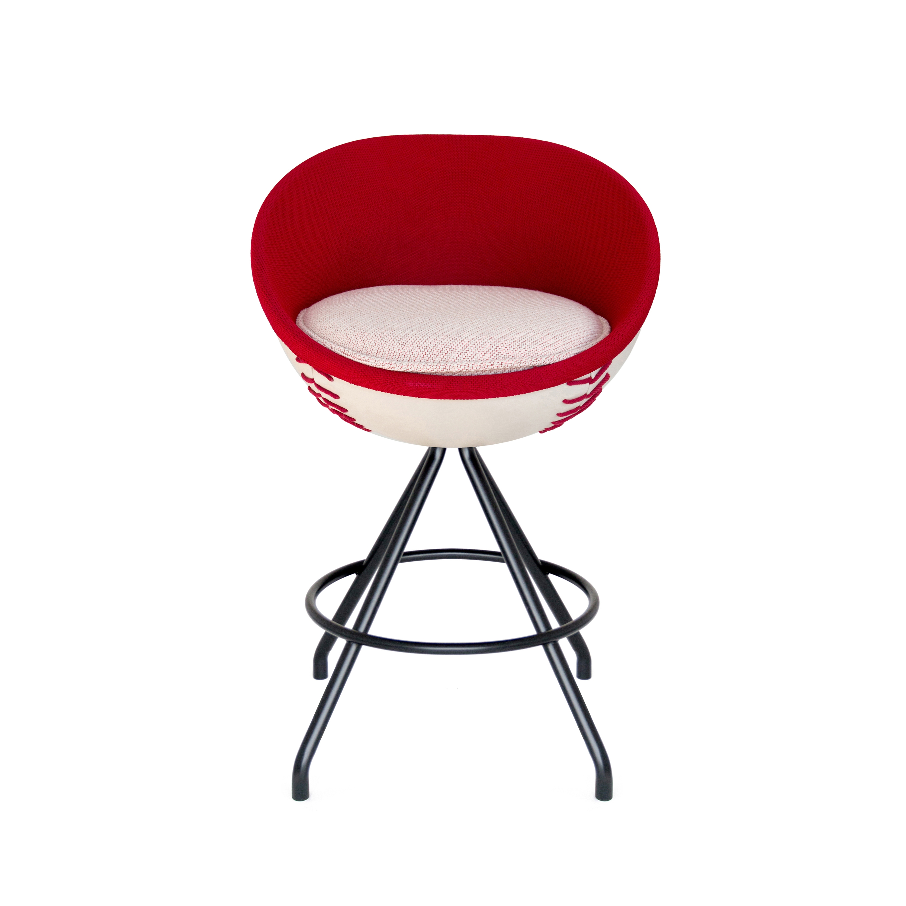 Display product lillus homerun | baseball counter stool from manufacturer lento