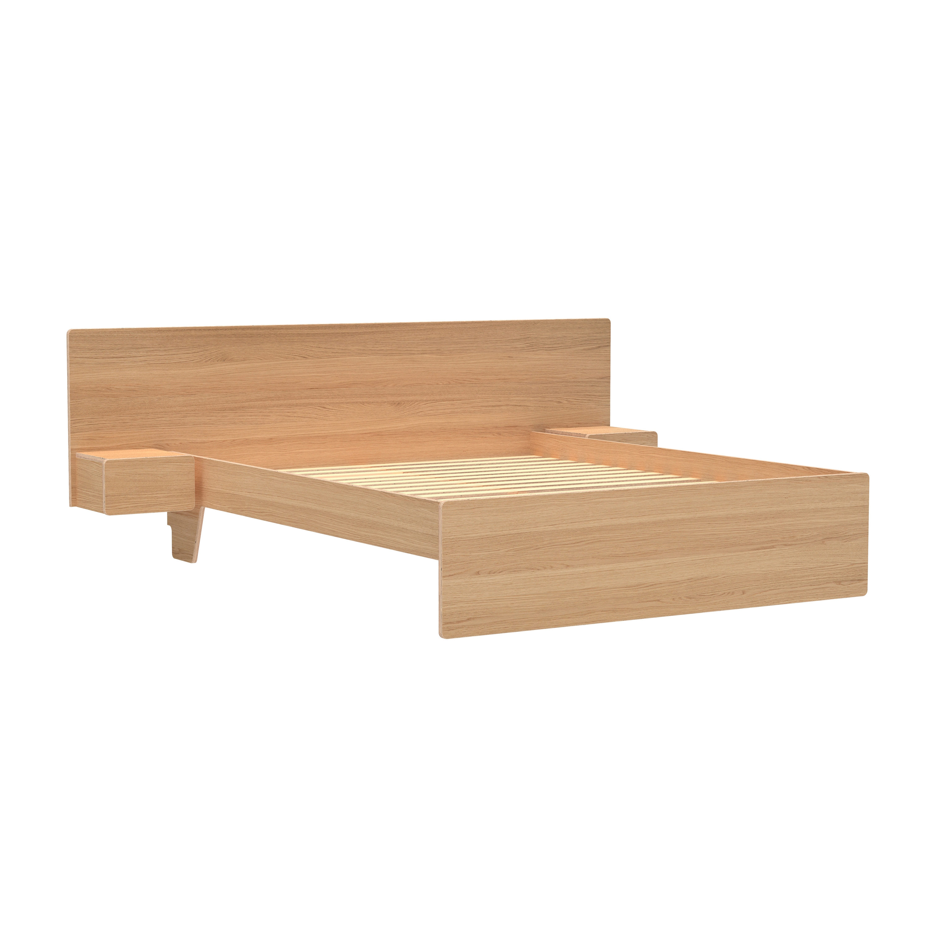 Letto MUSTER 160x200cm con 2 comodini