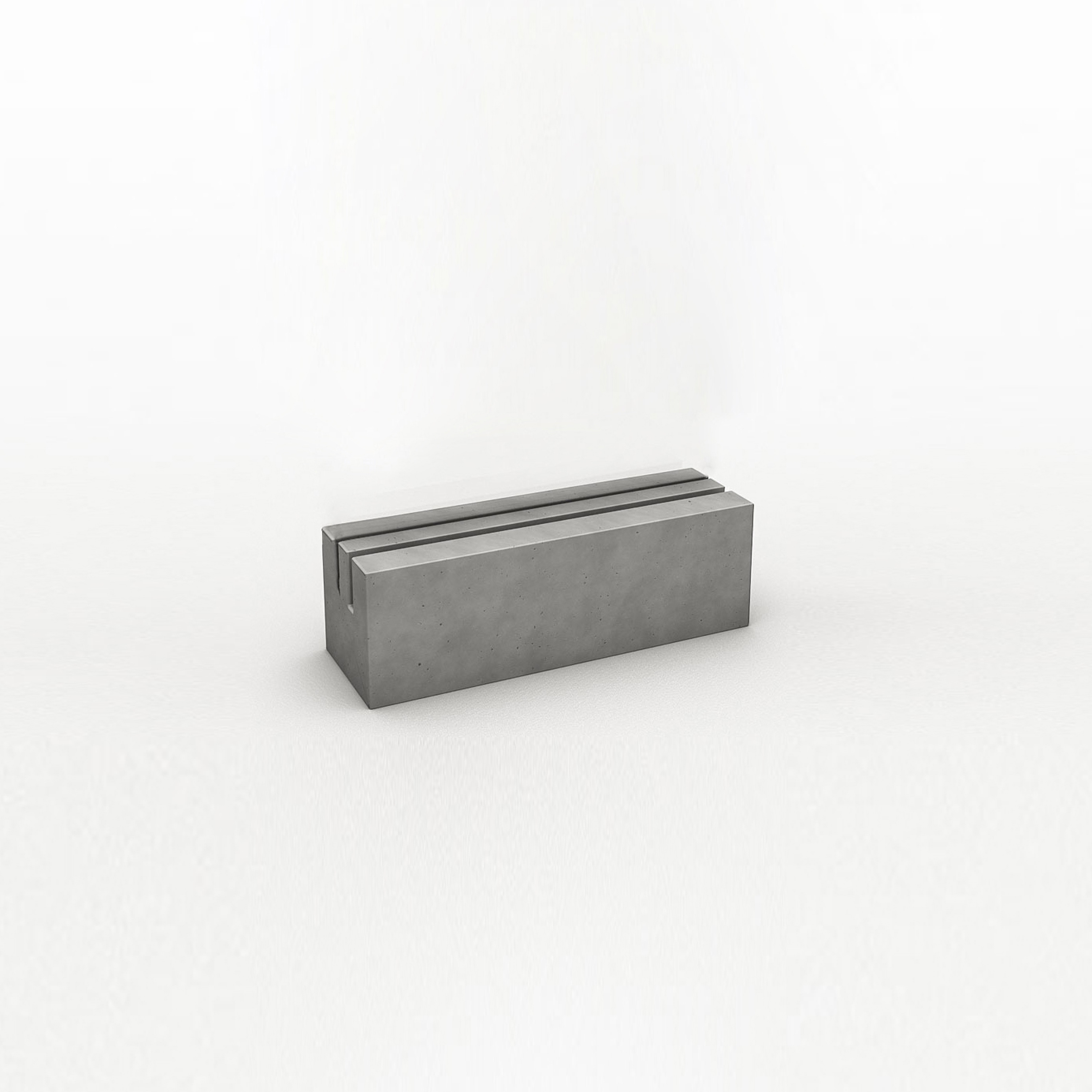 Vertoon produk Beton | Table Display with 2 slots van vervaardiger CO33 by Gregor Uhlmann
