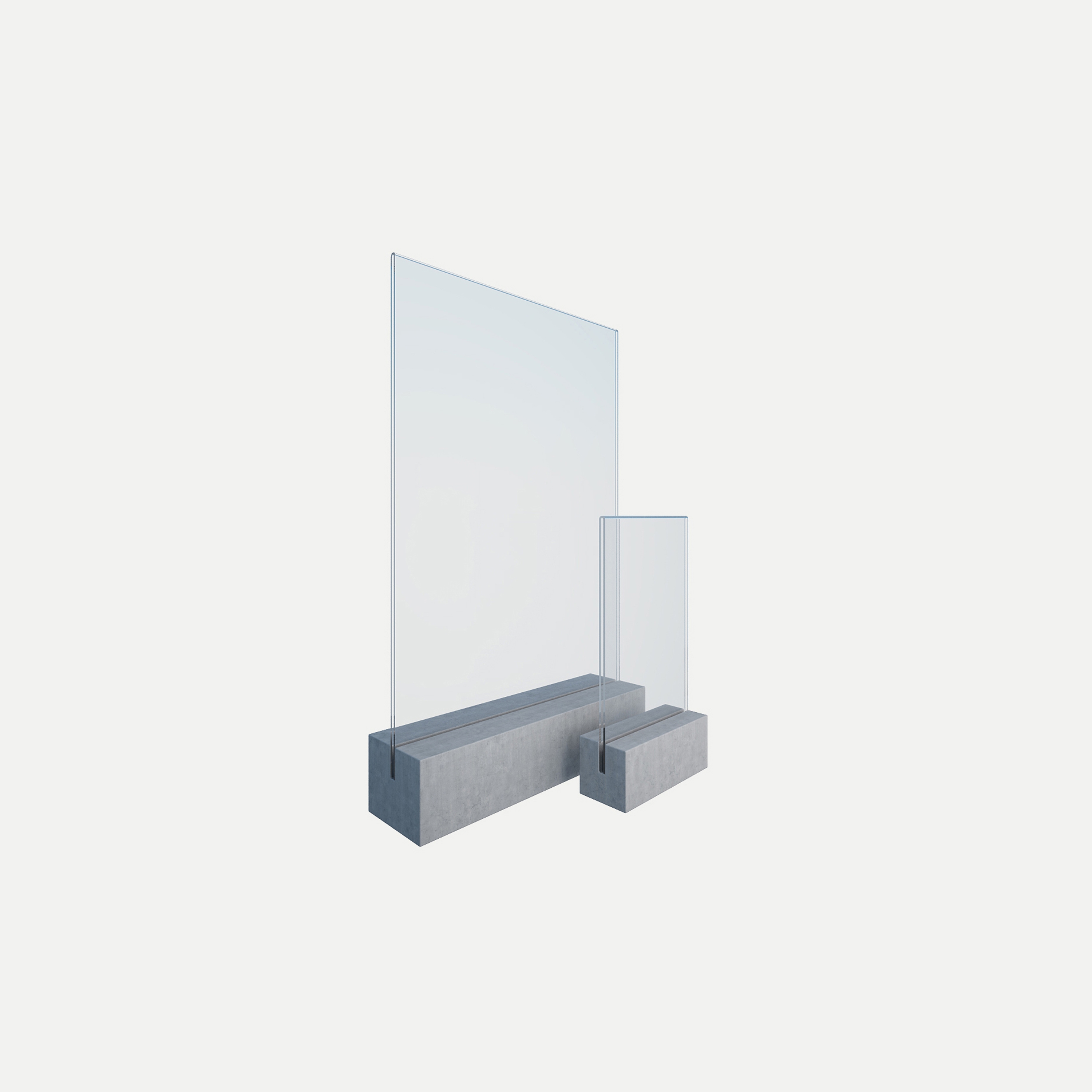 Display product Beton | Concrete Table Display | Menu Holder from manufacturer CO33 by Gregor Uhlmann