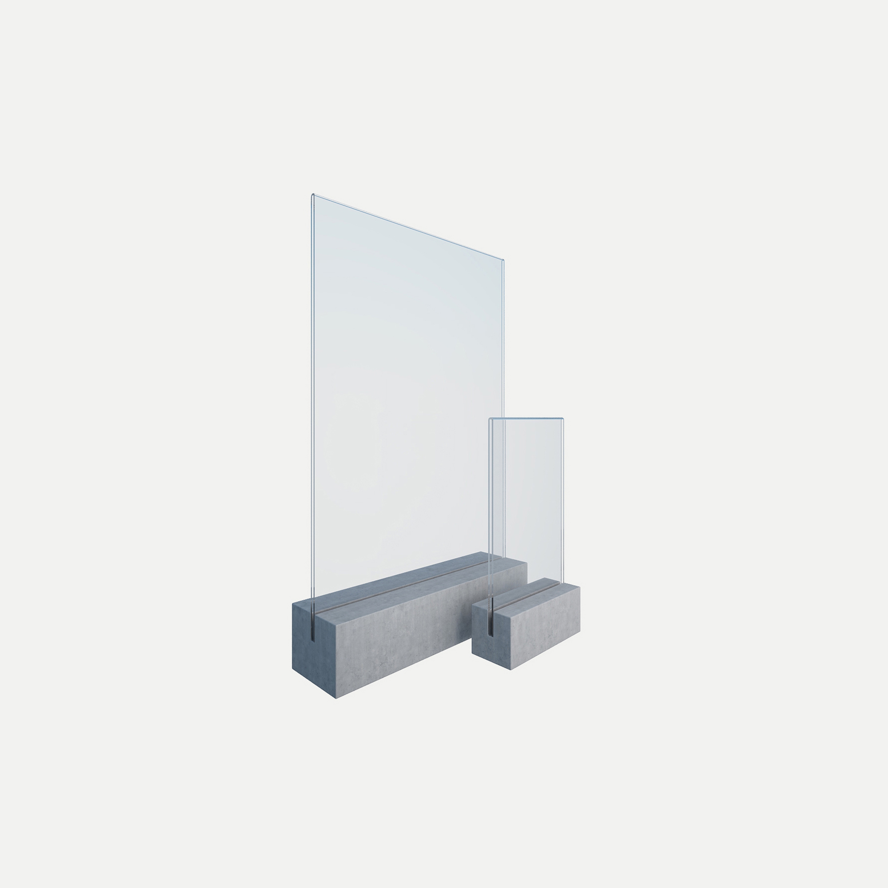 Display product Beton | Concrete Table Display | Menu Holder from manufacturer CO33 by Gregor Uhlmann