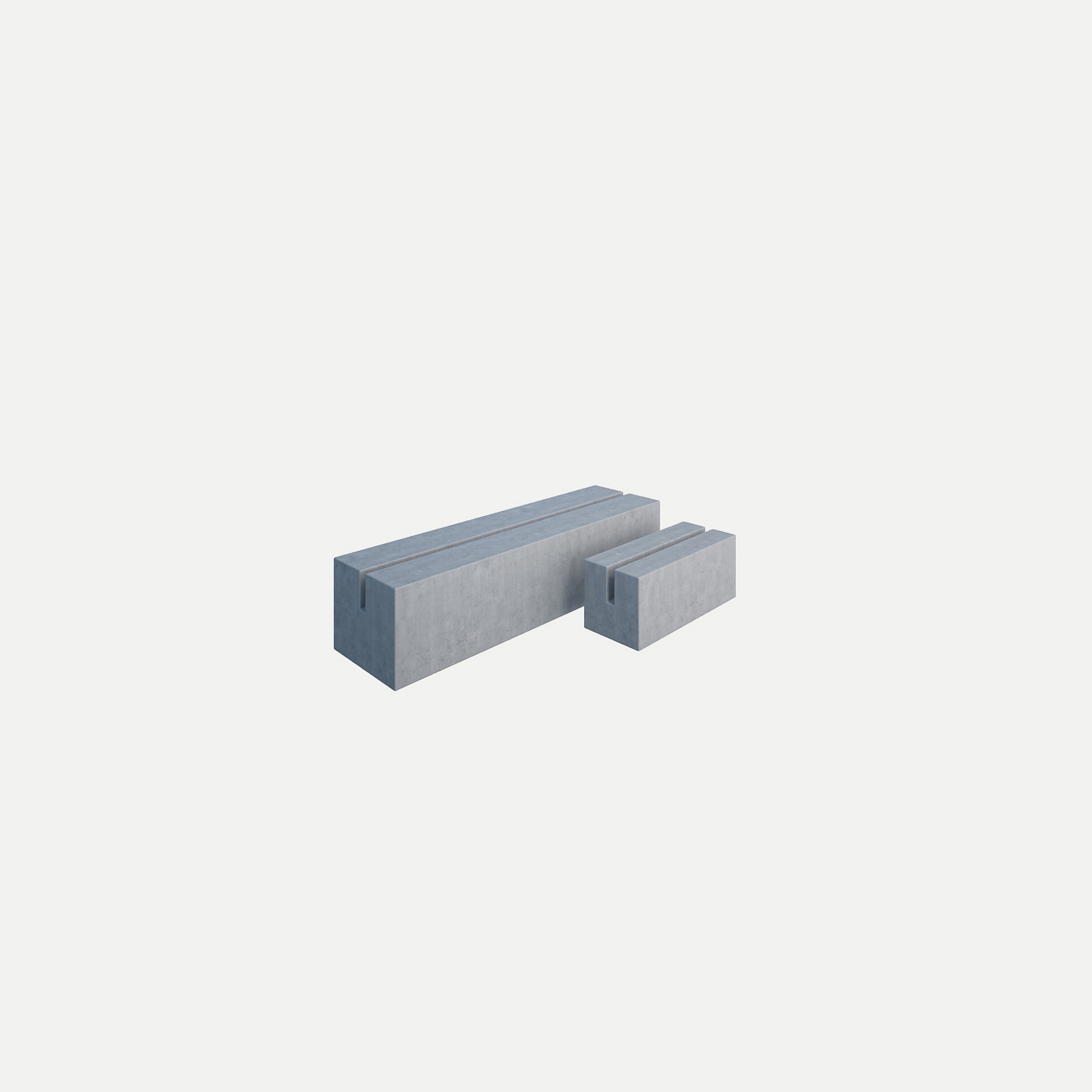 Display product Beton | Table Display One slot from manufacturer CO33 by Gregor Uhlmann
