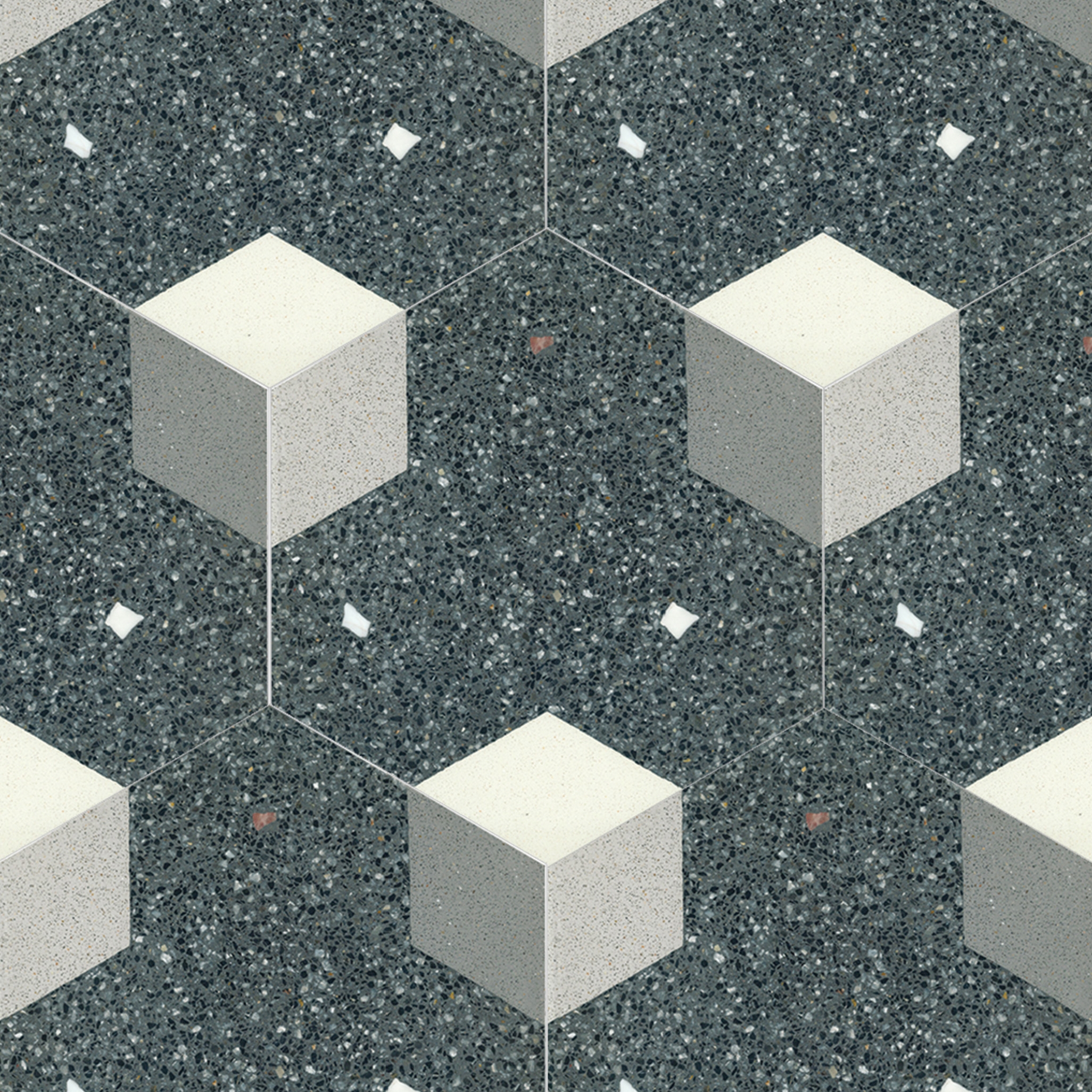Produkt Pattern-Terrazzo-Hexagon-35-001 des Herstellers Karoistanbul anzeigen