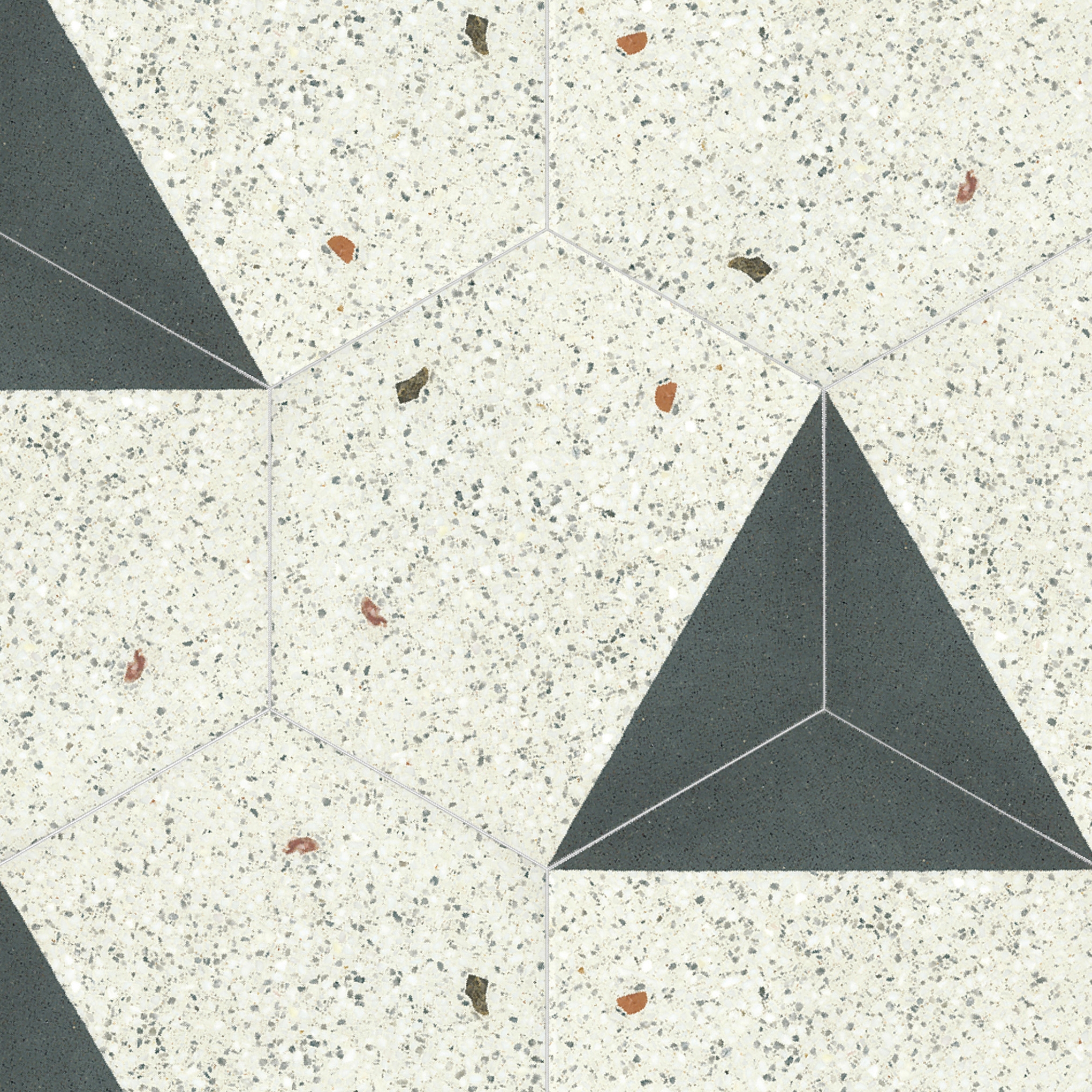 Display product Pattern-Terrazzo-Hexagon-35-002 from manufacturer Karoistanbul