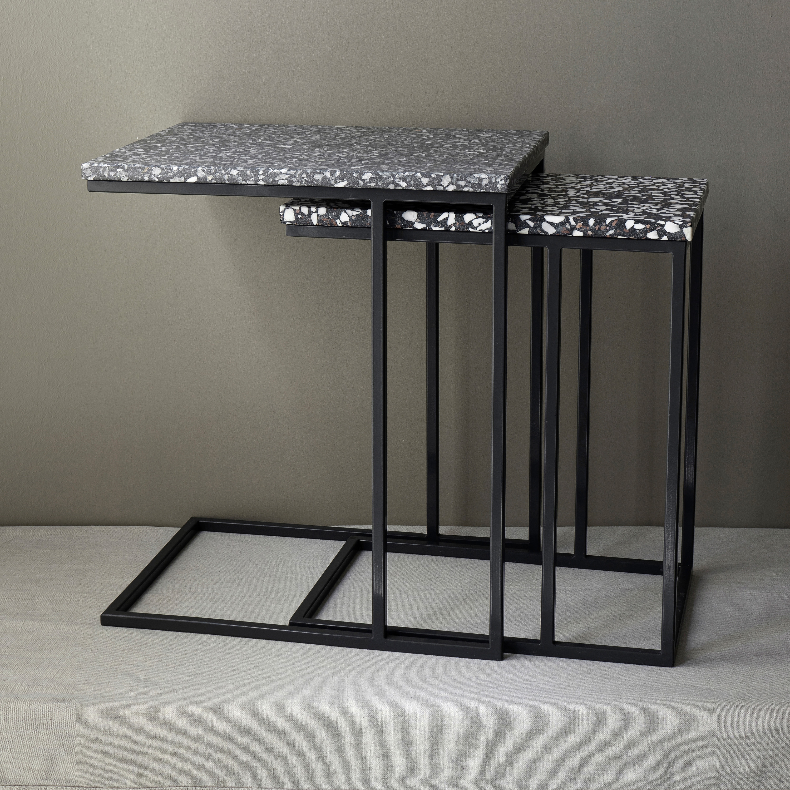 Display product Double Rectangular Multicolor Coffee Tables from manufacturer Karoistanbul