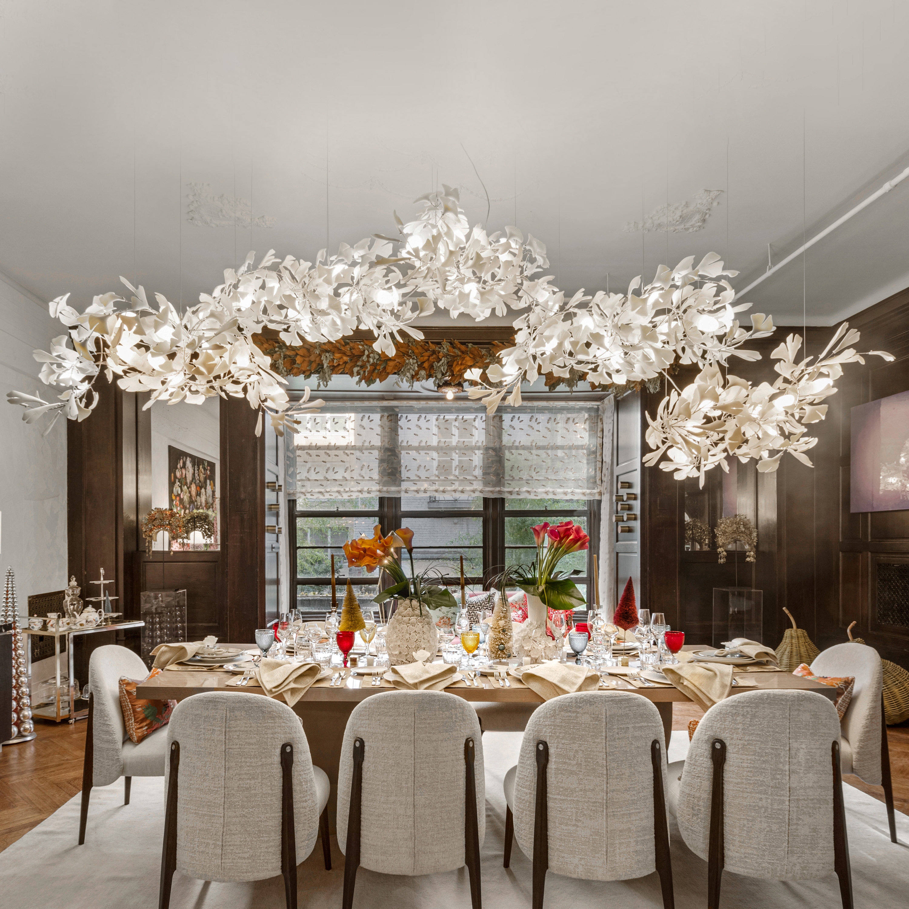 Display product Light Sculpture GINGKO_681 from manufacturer Andreea Braescu Art Studio
