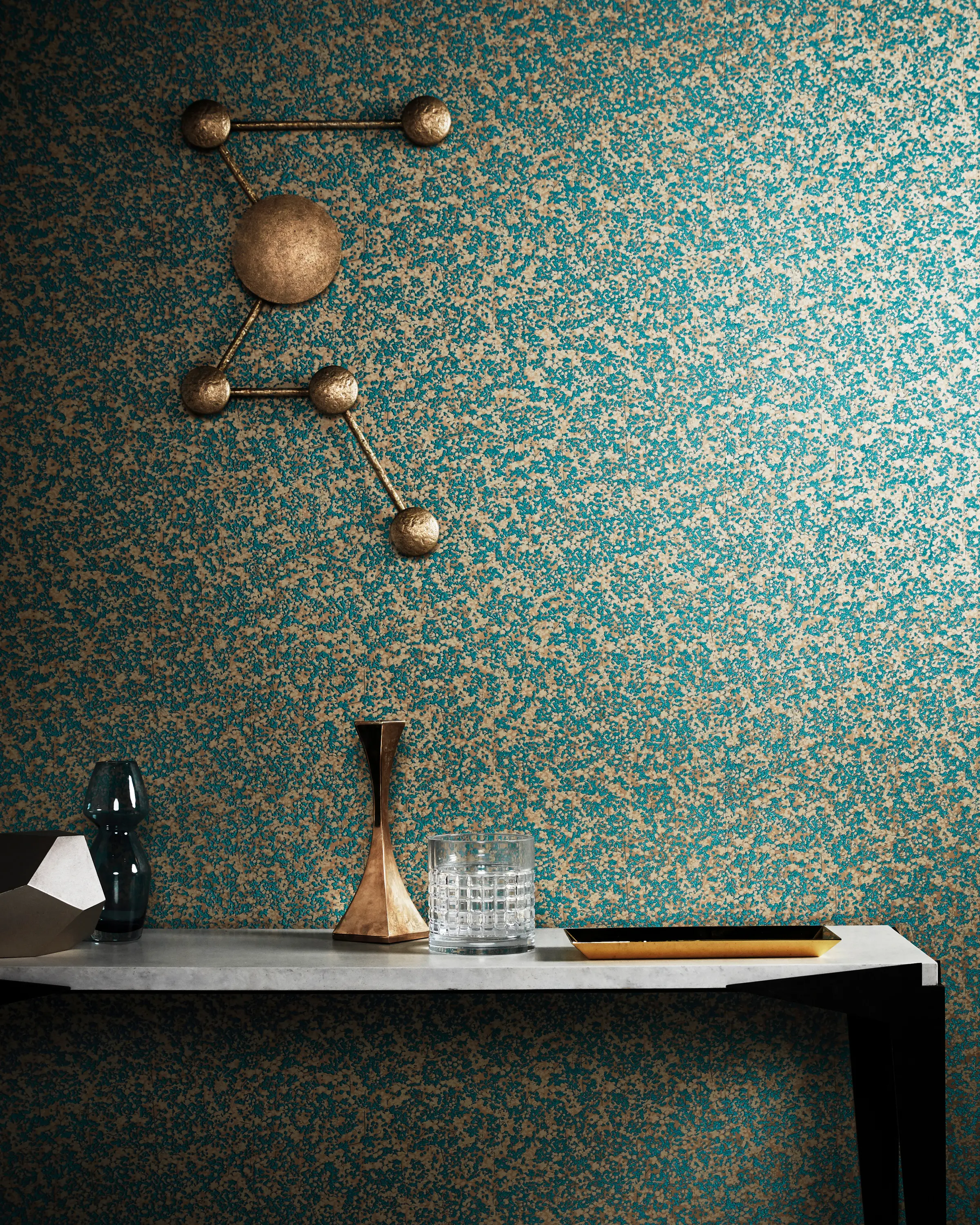 Anthology - Coral Teal/Gold