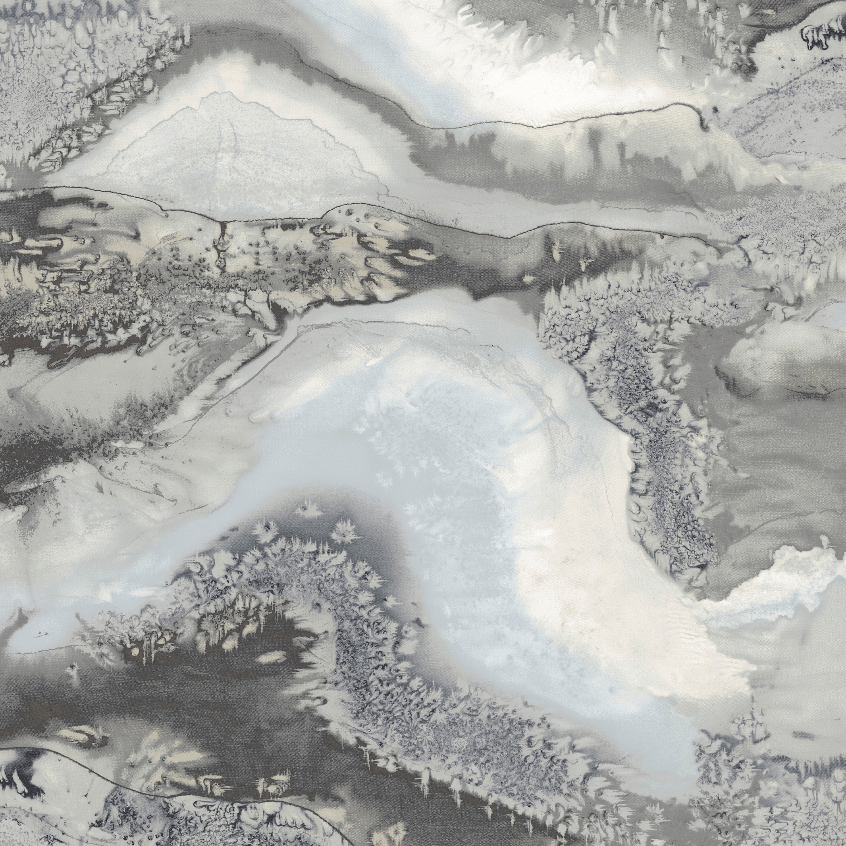 Obsidian Snowflake – PANEL A