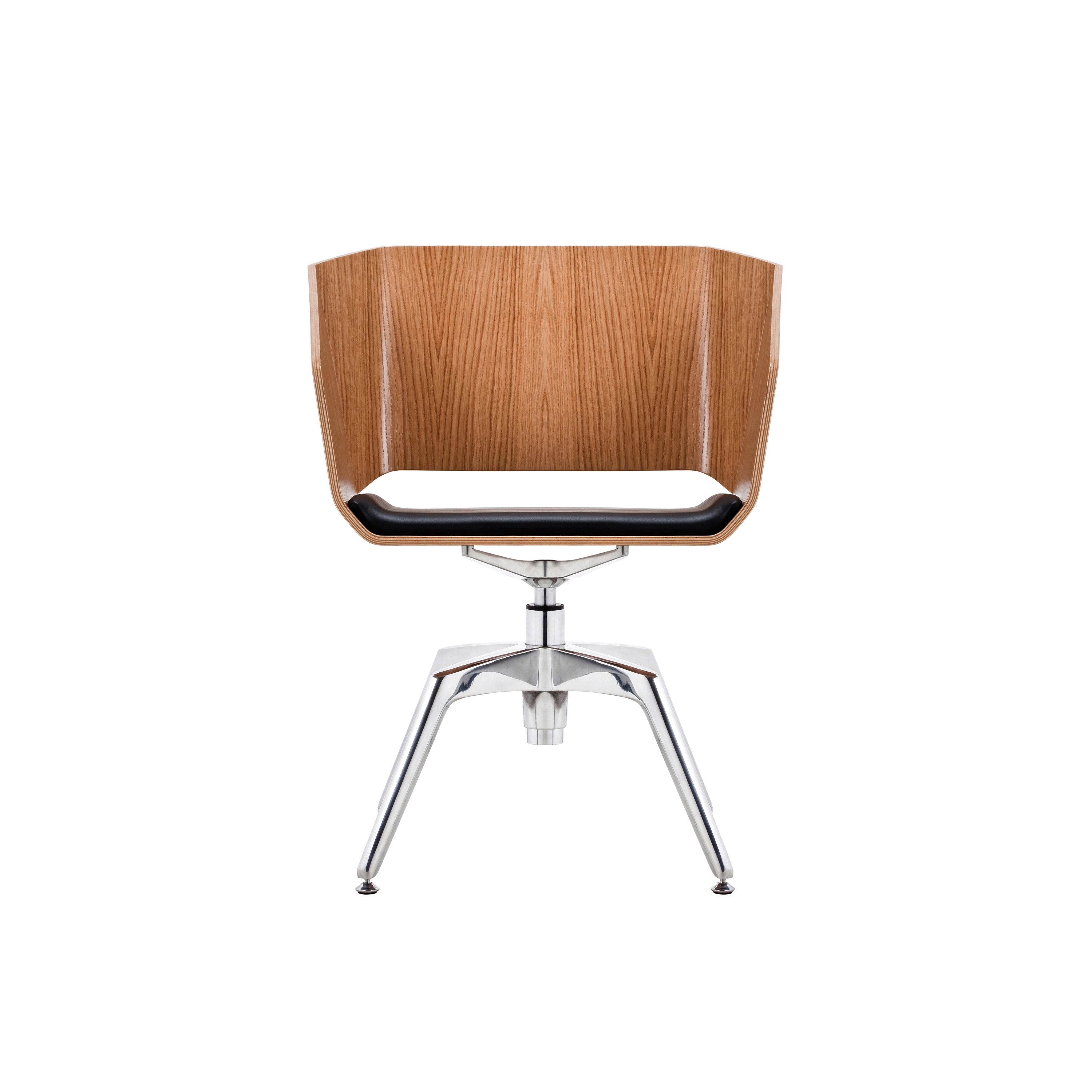 Mostrar el producto WOODI chair, aluminum base del fabricante VANK
