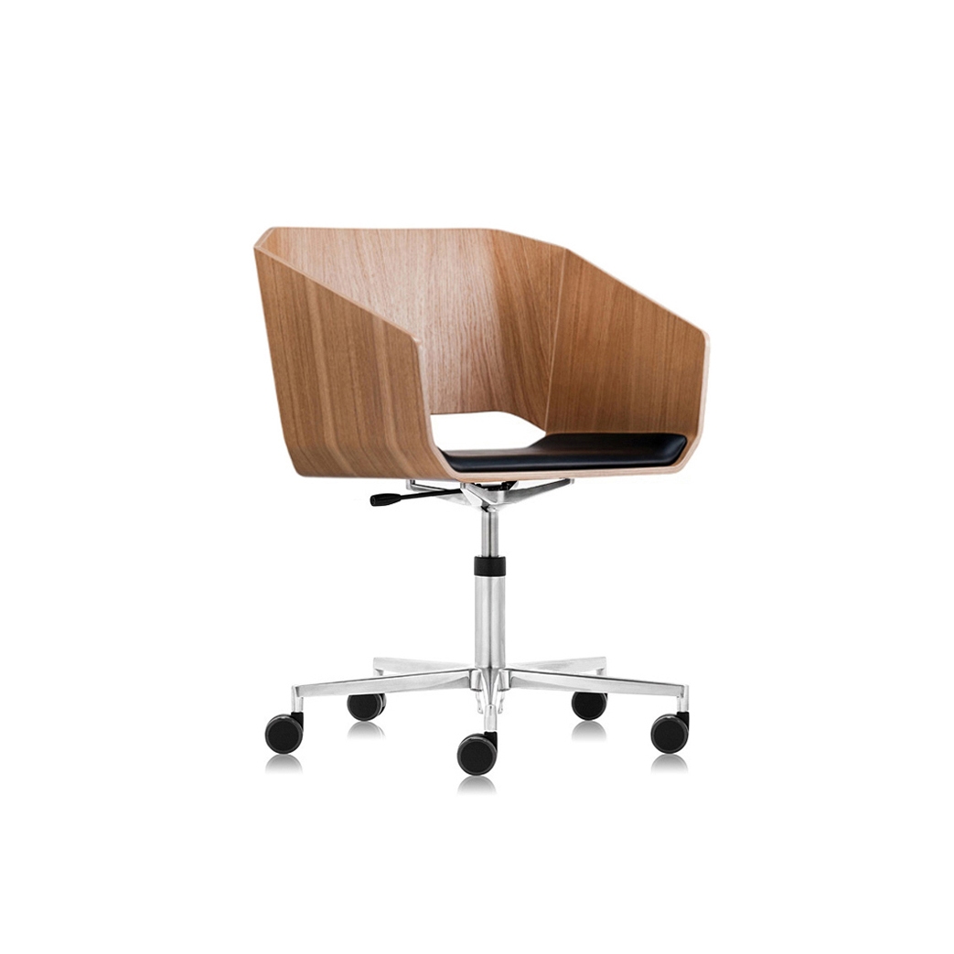 Display product WOODI mobile swivel chair from manufacturer VANK