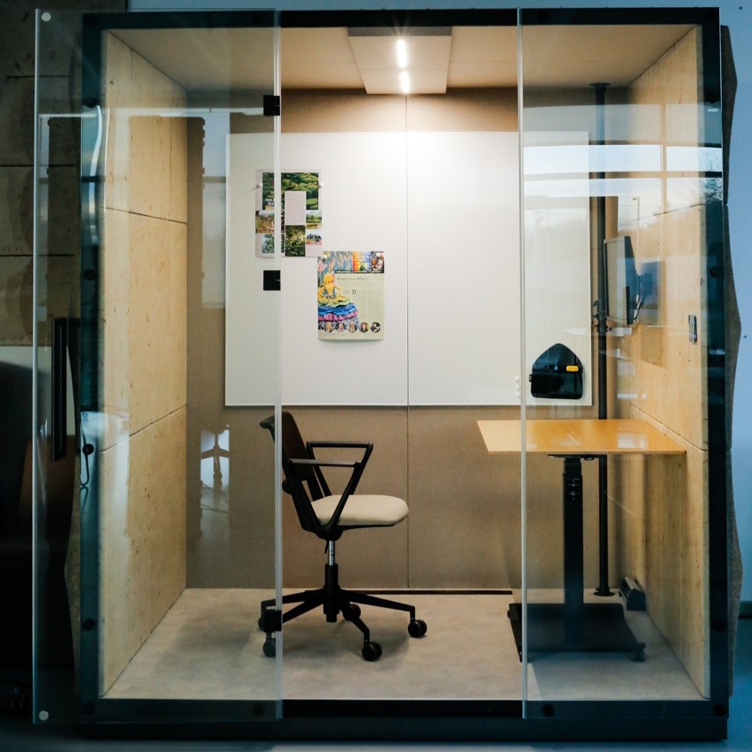Mostrar el producto VANK_BOX_CREATIVE acoustic pod with whiteboard del fabricante VANK