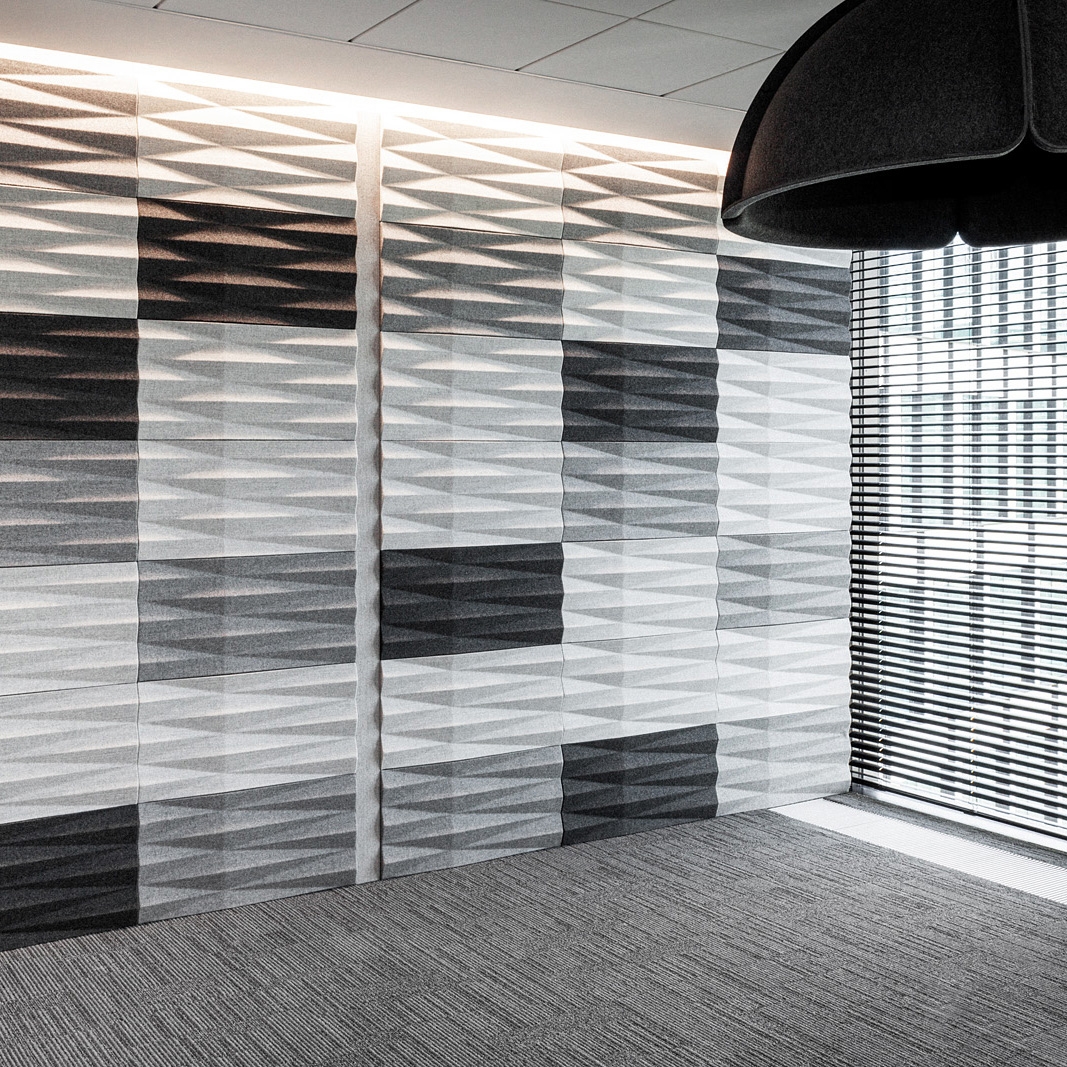 Display product Recycled PANEL acoustic wall panel from manufacturer VANK