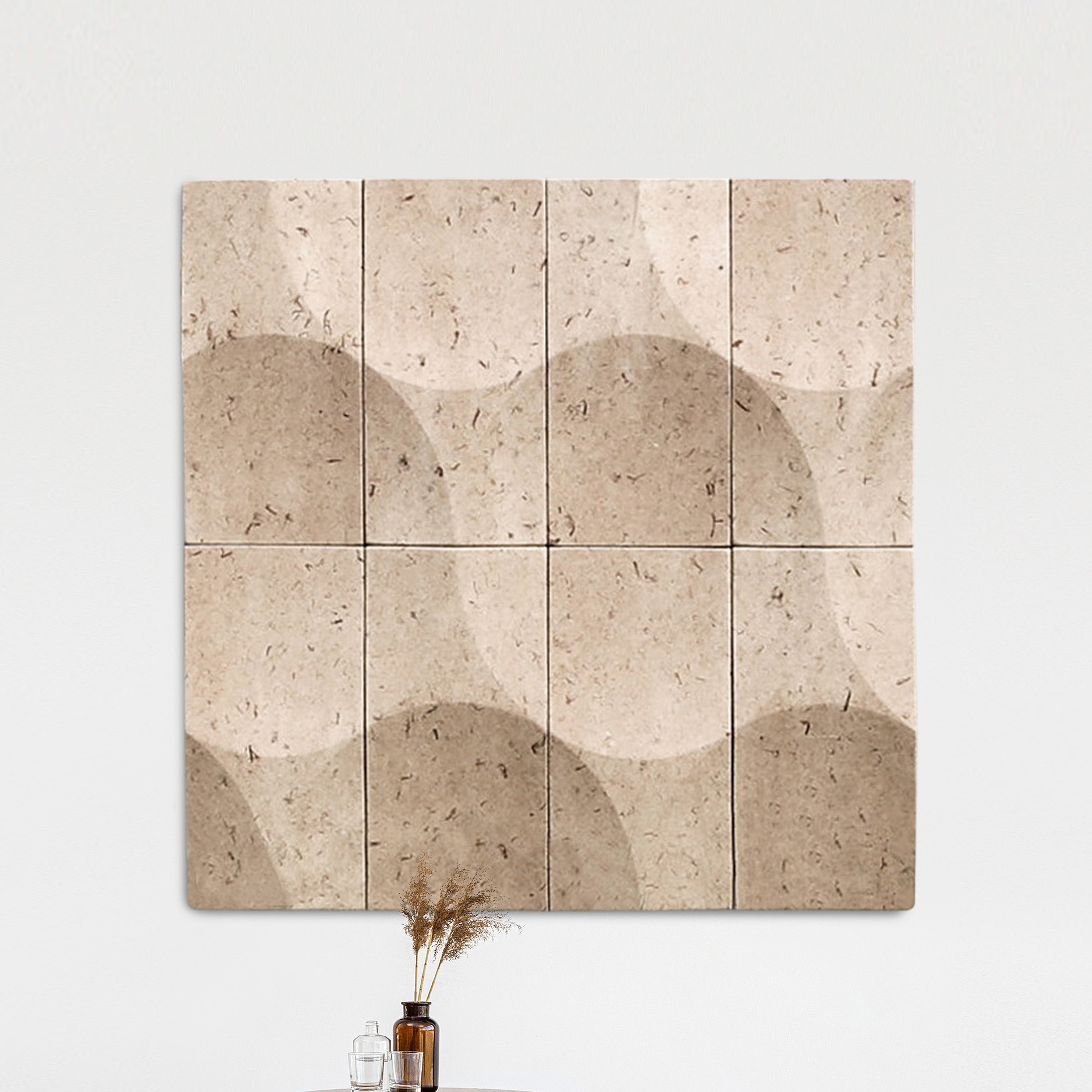 Display product ELLIPSE BIO acoustic wall panel from manufacturer VANK